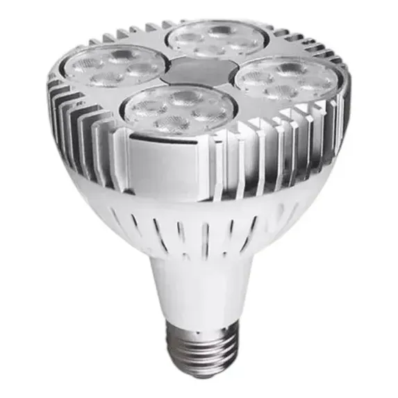 Pack 2 Ampolletas E27 Par30 30w 3000k Luz Cálida-1
