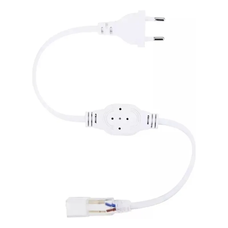 Cinta Led Neon 220V Rojo 100mts Con Adaptador-2