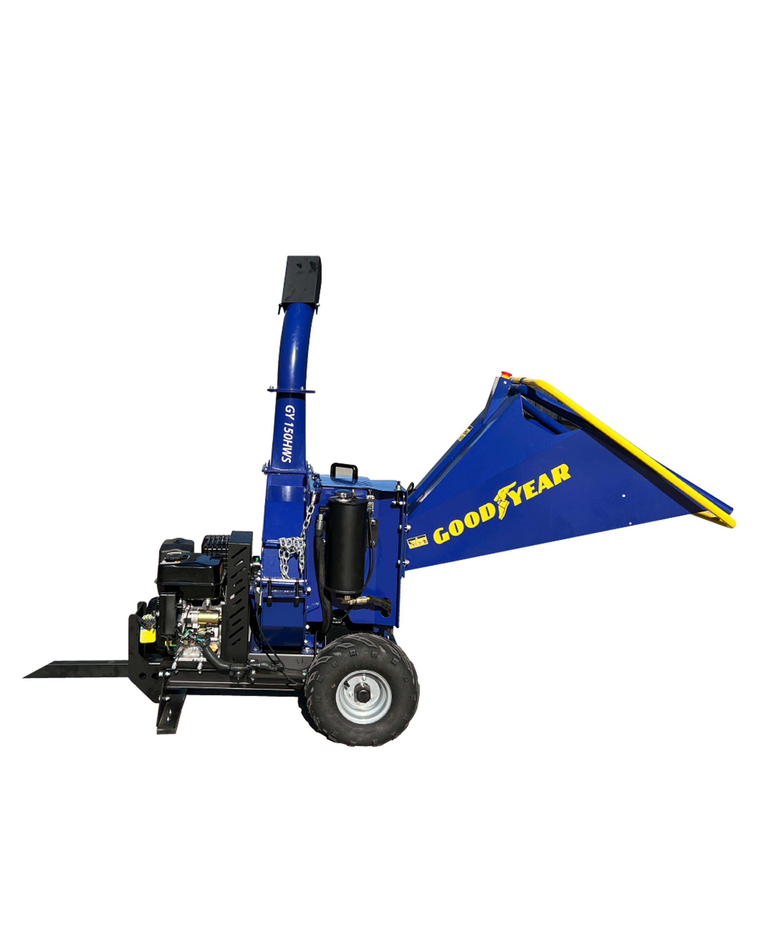 Chipeadora Goodyear 15hp/ 4,7 pulgadas Alim. Hidráulica-0