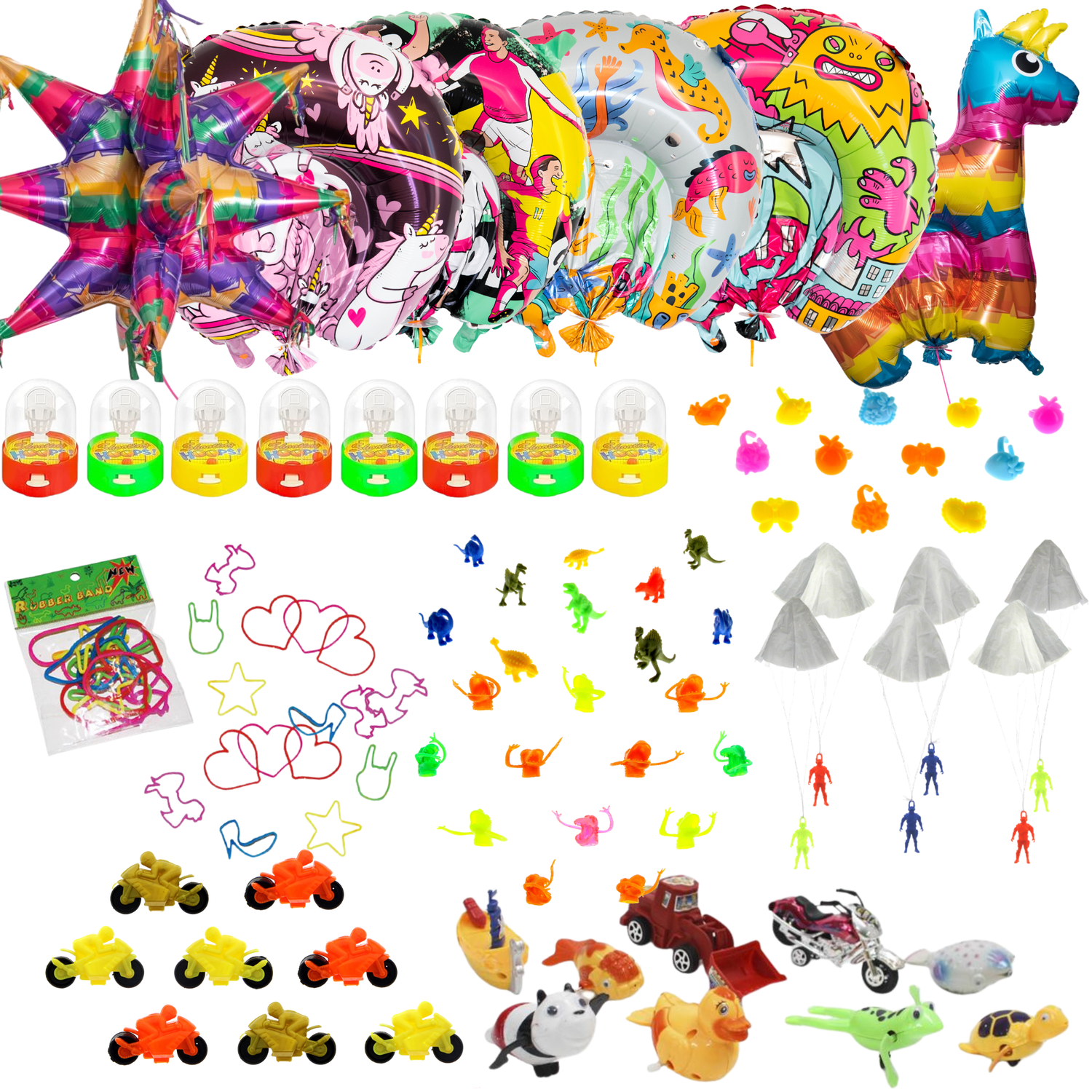 Pack 100 Sorpresitas + Piñata A Elección-0