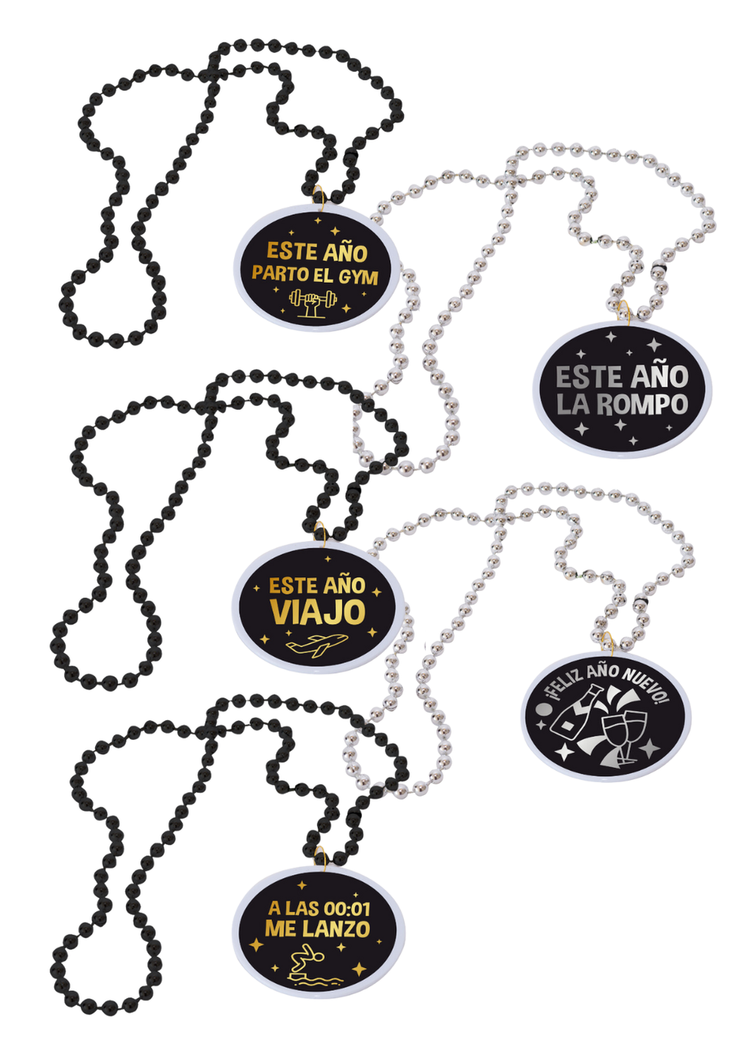 Pack Cotillón Año Nuevo Para 12 personas-2