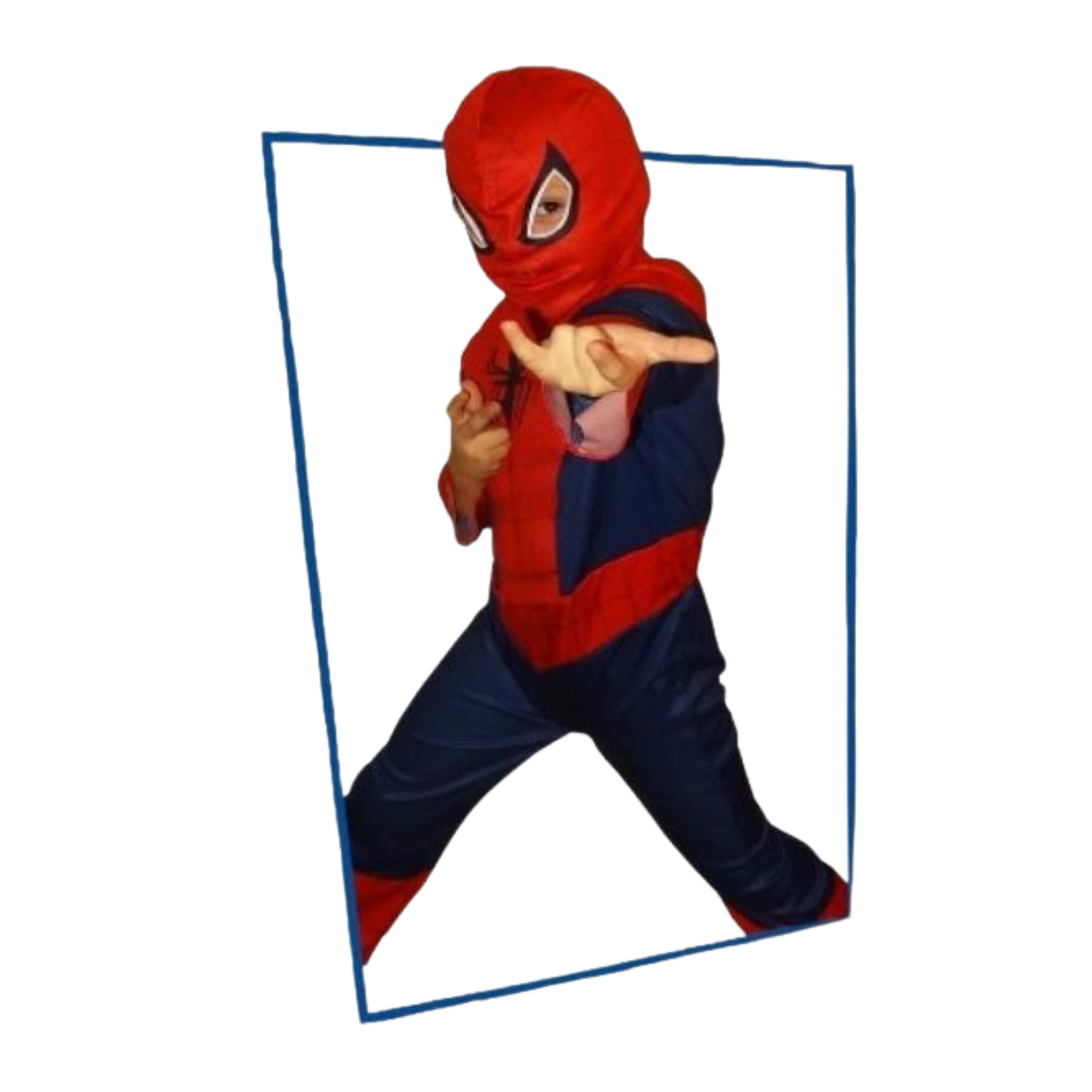 DISFRAZ BASICO 6 -7 AÑOS SPIDERMAN MARVEL-0