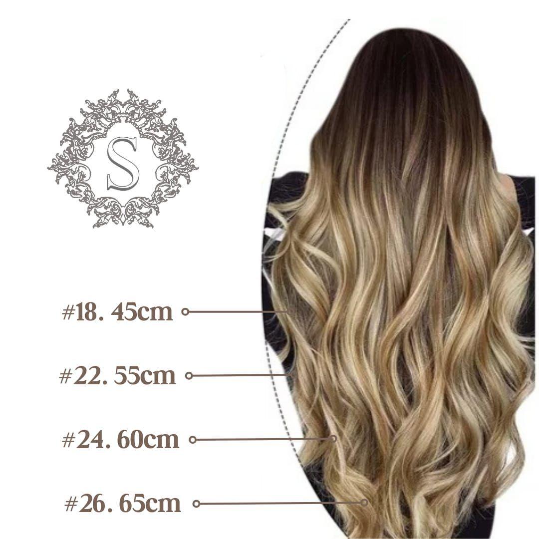 Extensiones de cabello 60cm Rubio-2