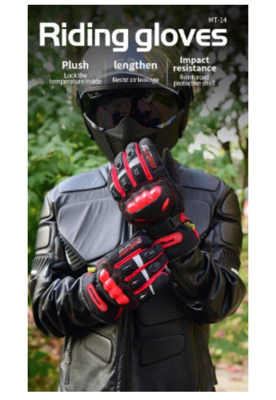 Guantes De Moto Impermeables Para Invierno 100% Impermeables-4
