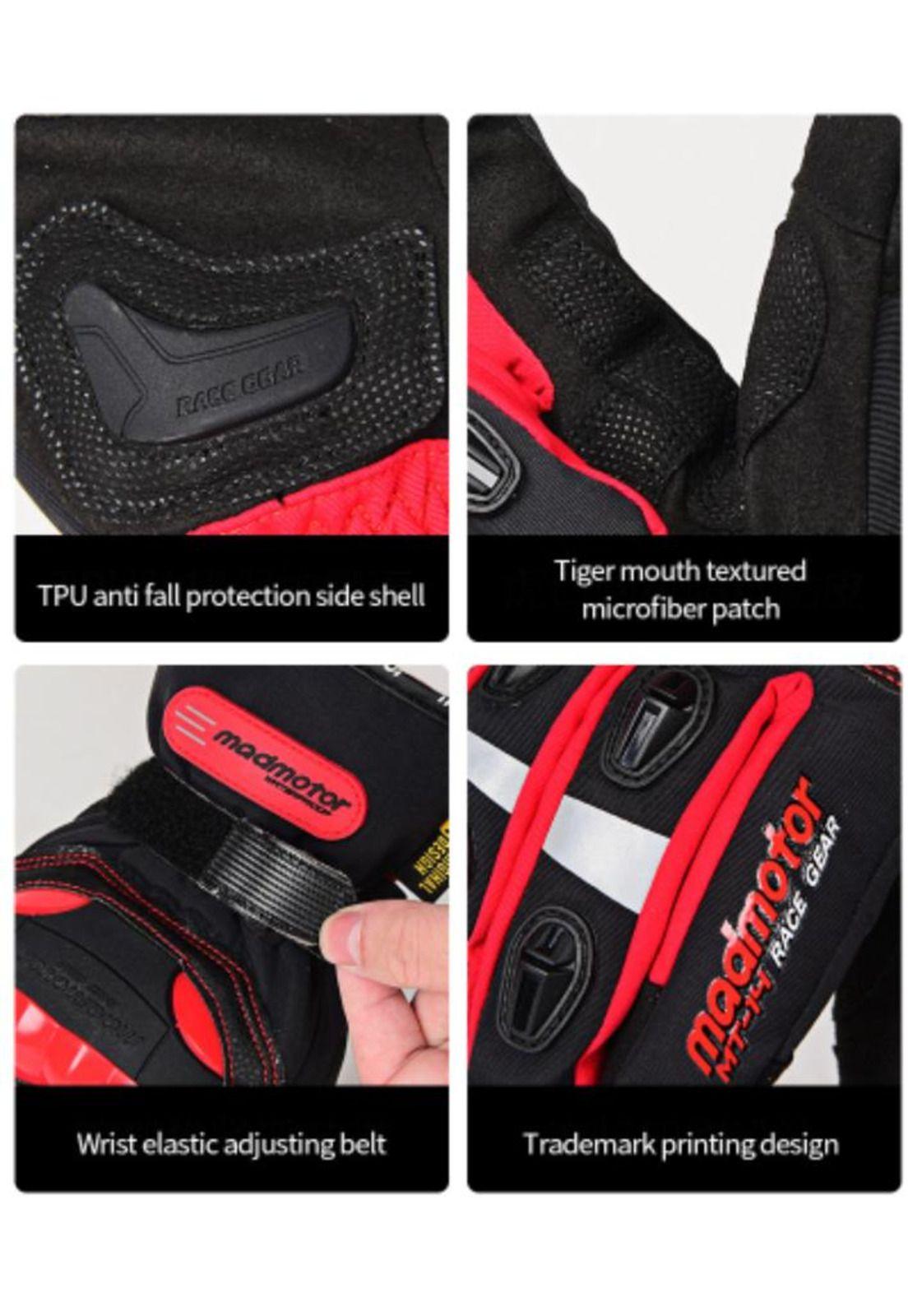 Guantes De Moto Impermeables Para Invierno 100% Impermeables-7