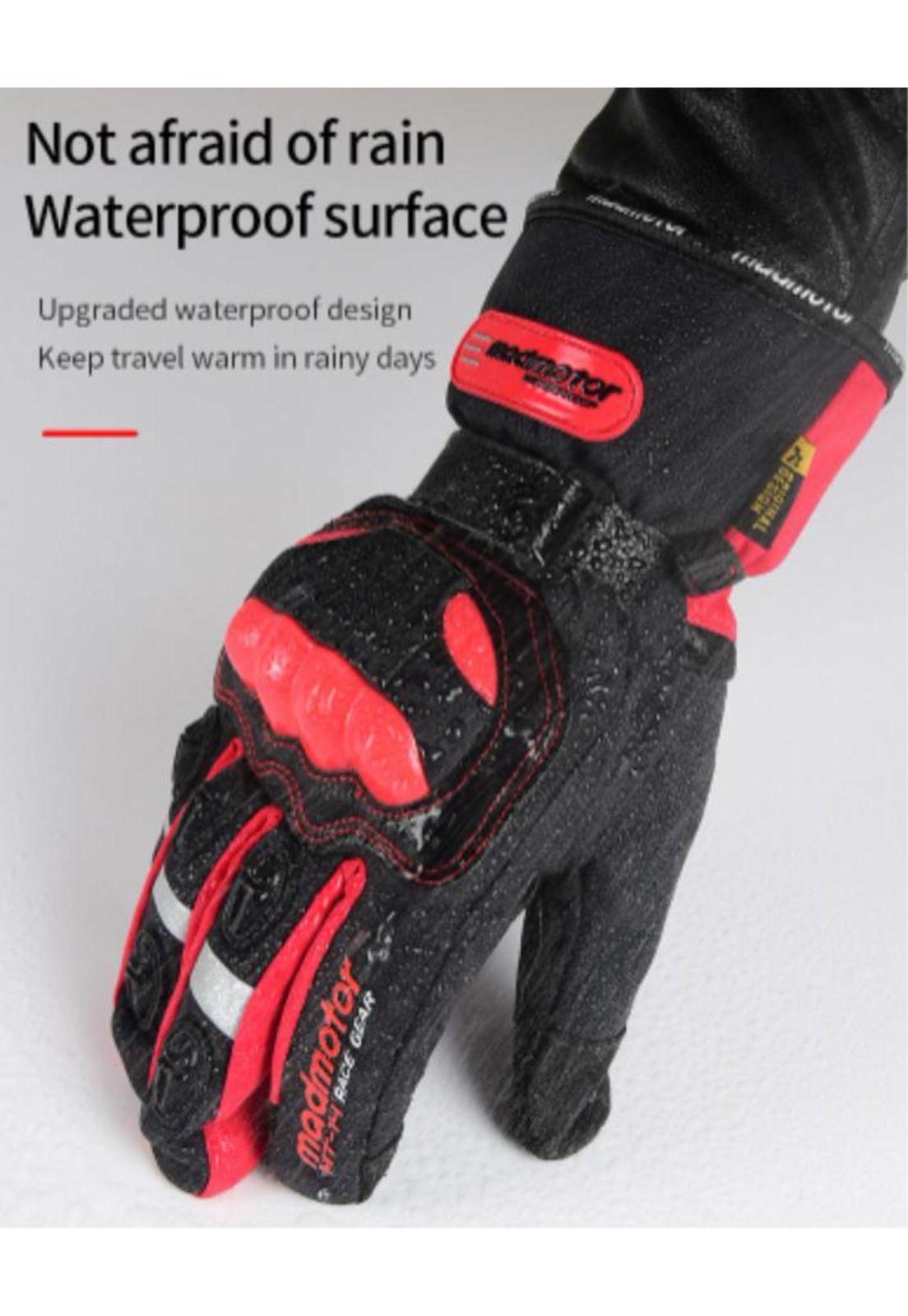 Guantes De Moto Impermeables Para Invierno 100% Impermeables-8