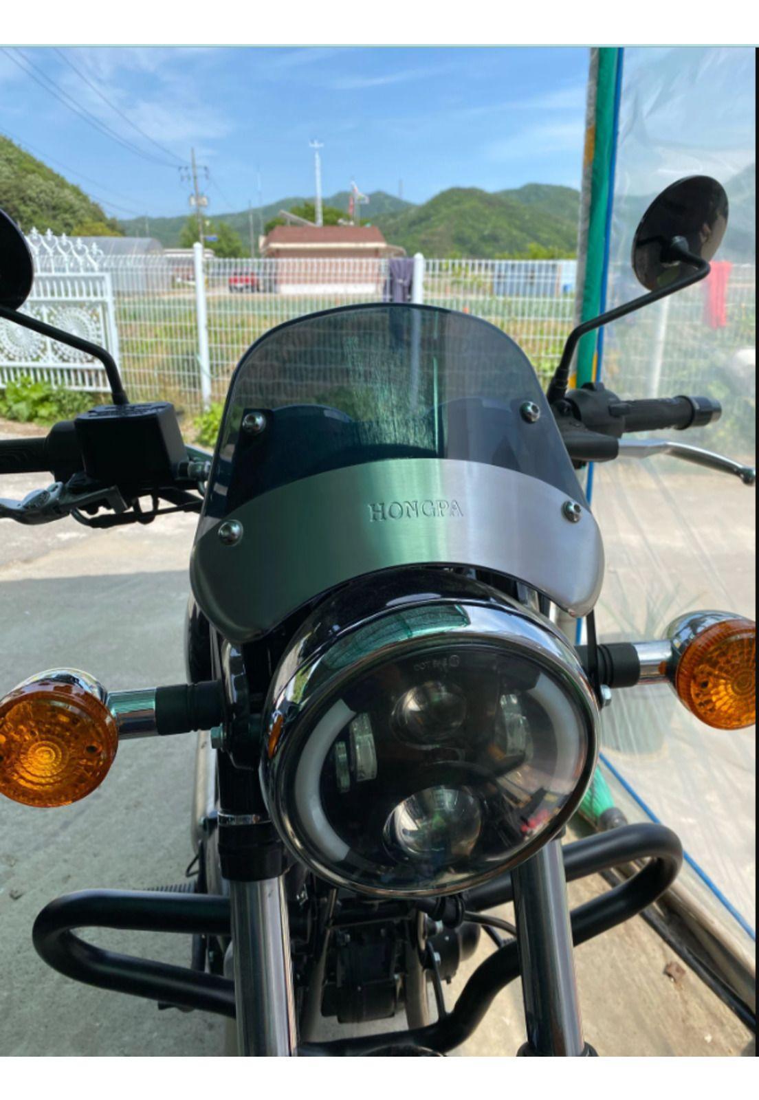 Parabrisa Universal Para Moto-7