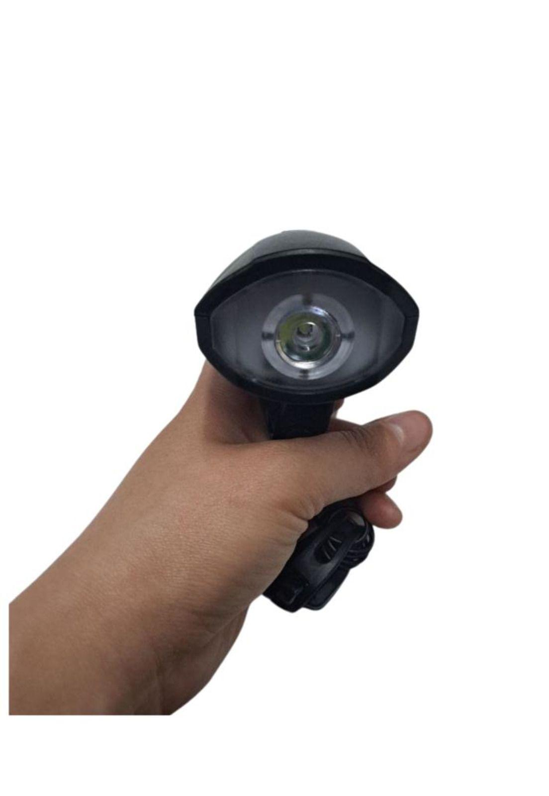 Luz Delantera De Bicicleta C/bocina Recargable-4