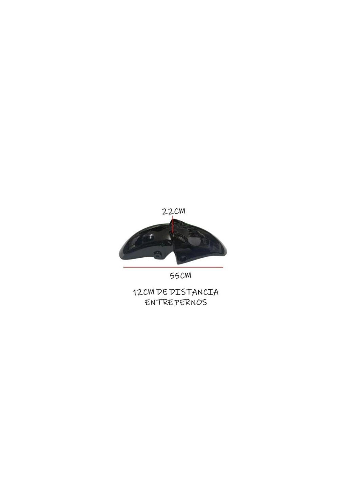Tapa Barro Delantero Suzuki Gixxer Sf 150 Negro-2