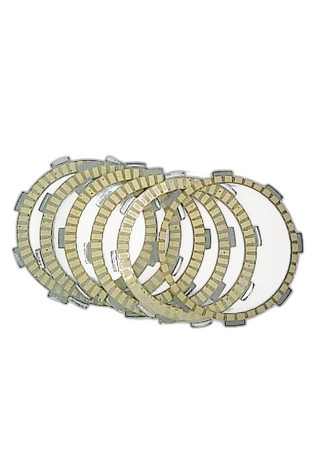 Discos Embrague Pulsar 125 NS / 150 NS / 160 NS / 200 NS RS / Duke 200 / RC200 6pcs SEIPRO-4