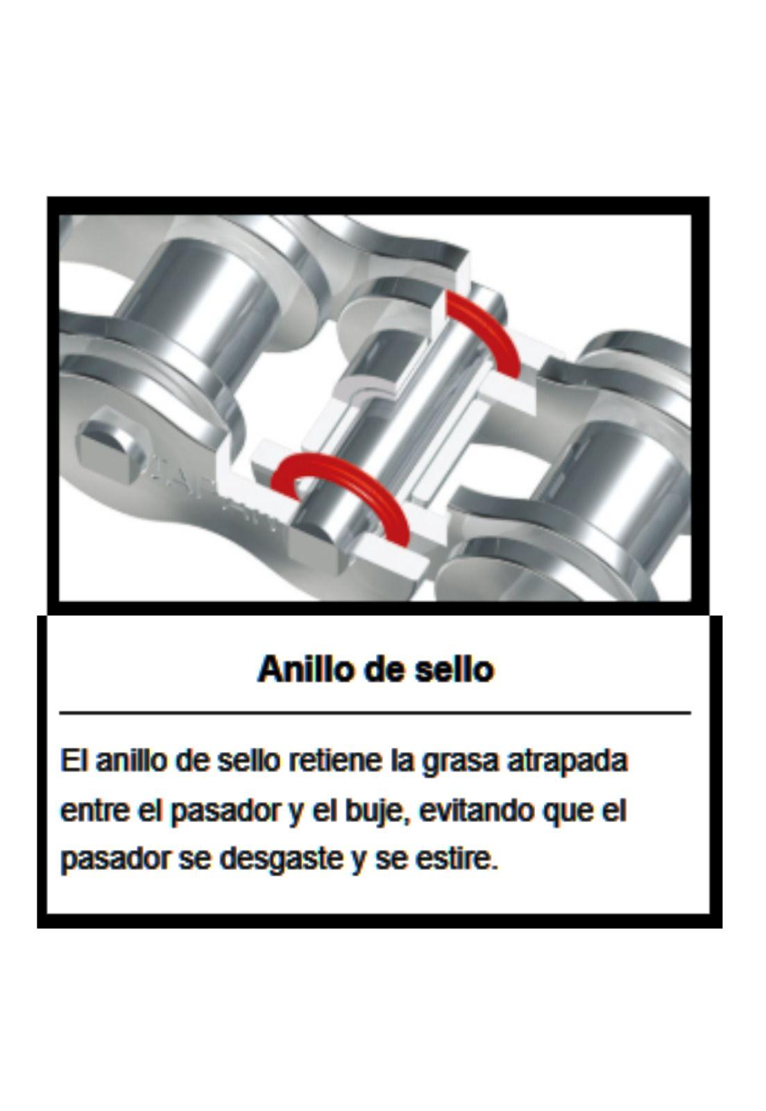 Cadena Transmision 525H X 120L FB VX3 C/O´Ring DID-9