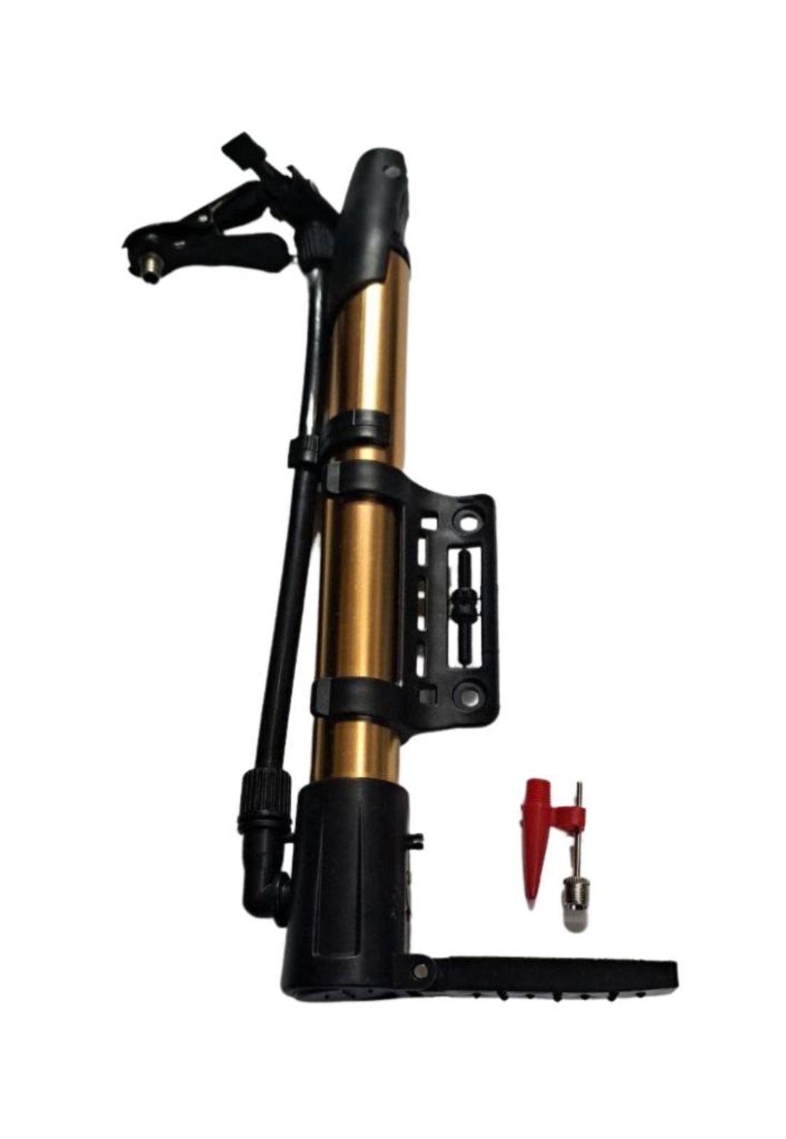 Set Para Bicicleta Bombín + Luz Trasera + Candado-1