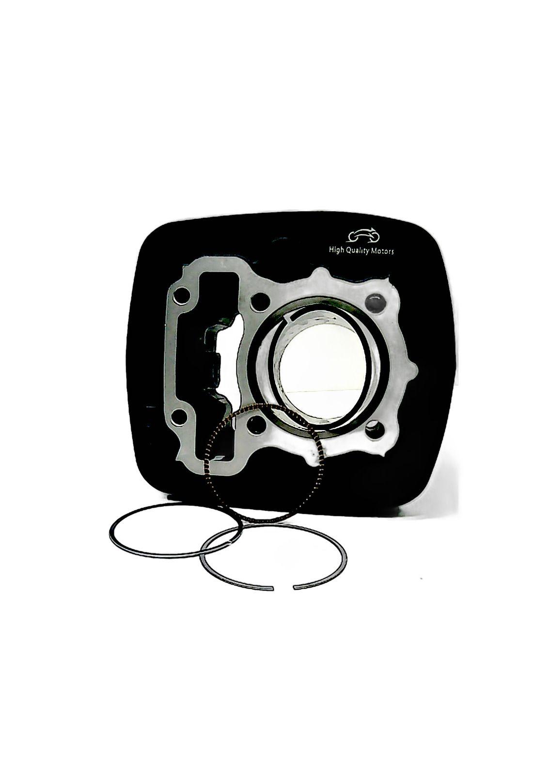 Cilindro Completo CB125F Twister / CB1 125 52mm P12 (Negro) HQ-8