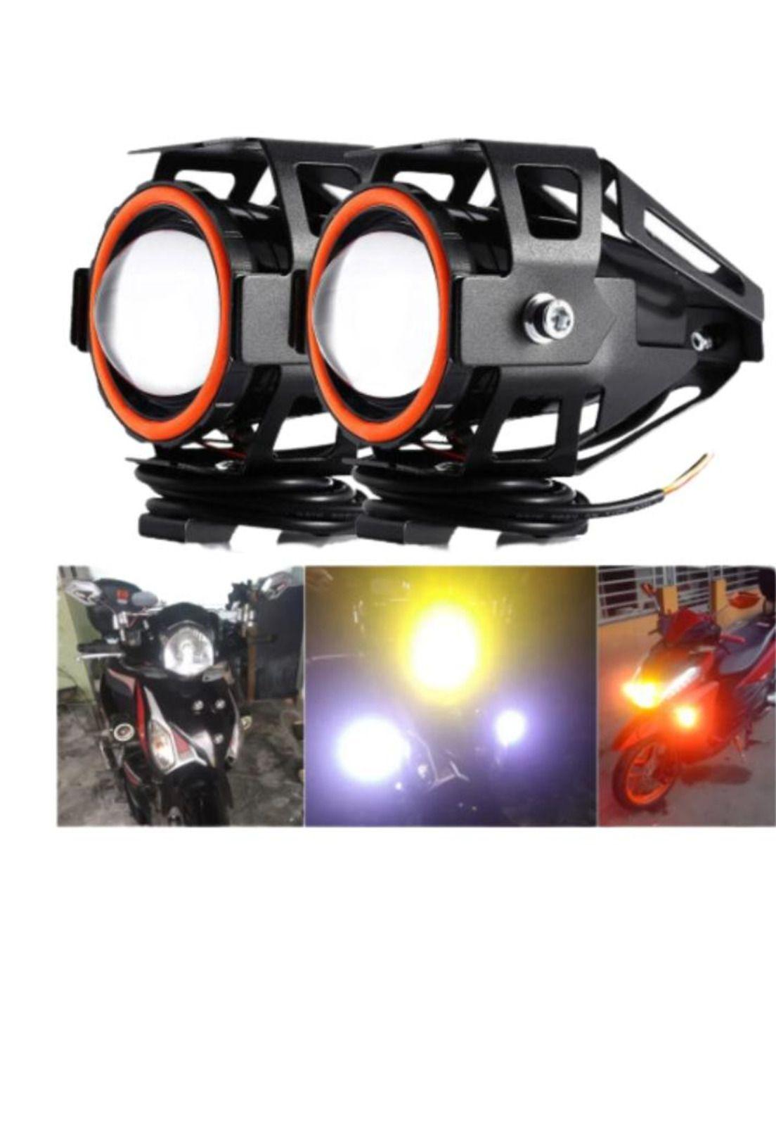 Neblinero Led Para Moto (ojo De Angel)-6