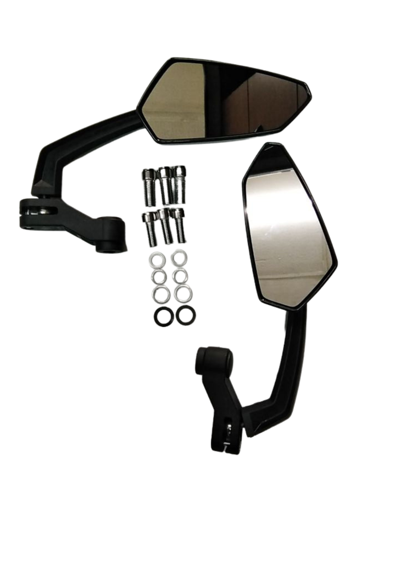 ESPEJOS PARA MOTO CAFÉ RACER RECTAGULAR-10