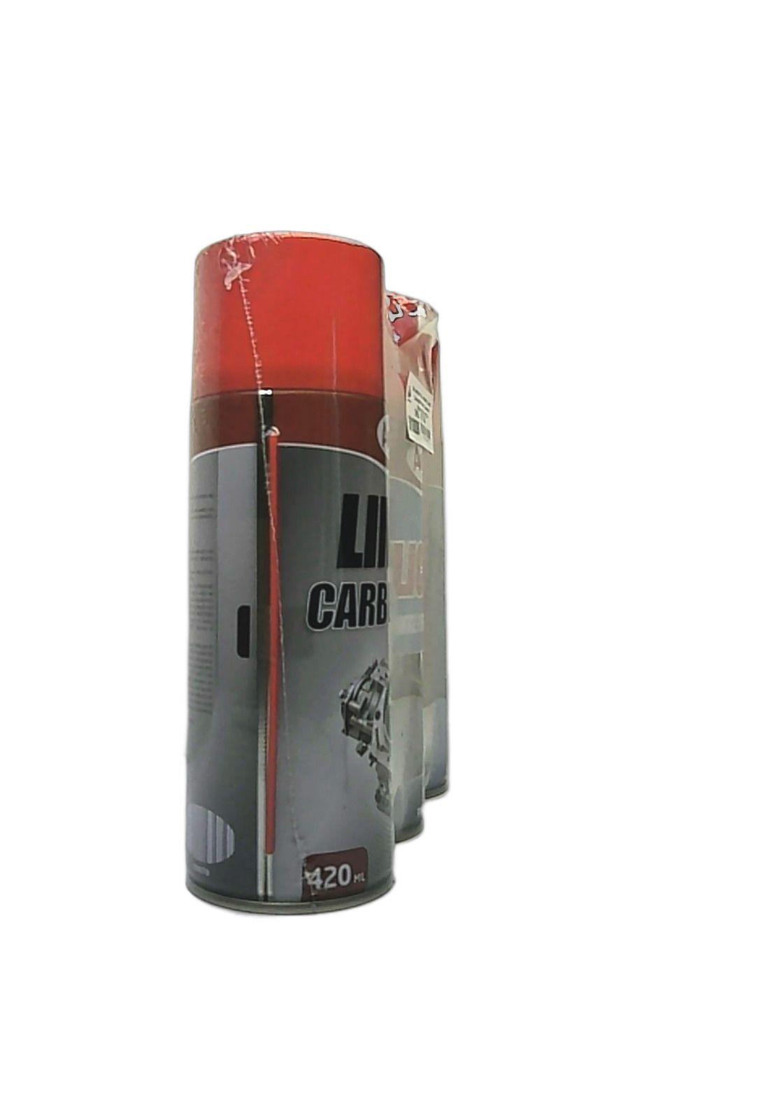 Set Limpieza Silicona 450ml / Limpia Carburador 450ml / Lubricante Multiuso 450ml ARLON-2