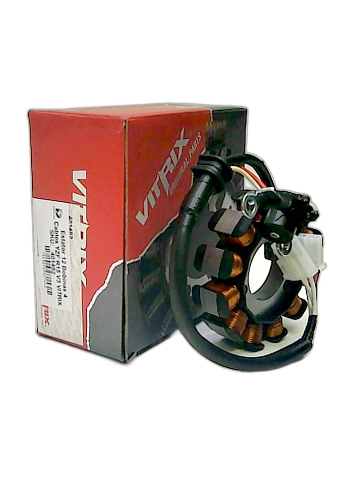Estator 12 Bobinas 4 Cables YZF R15 V3 VITRIX-8