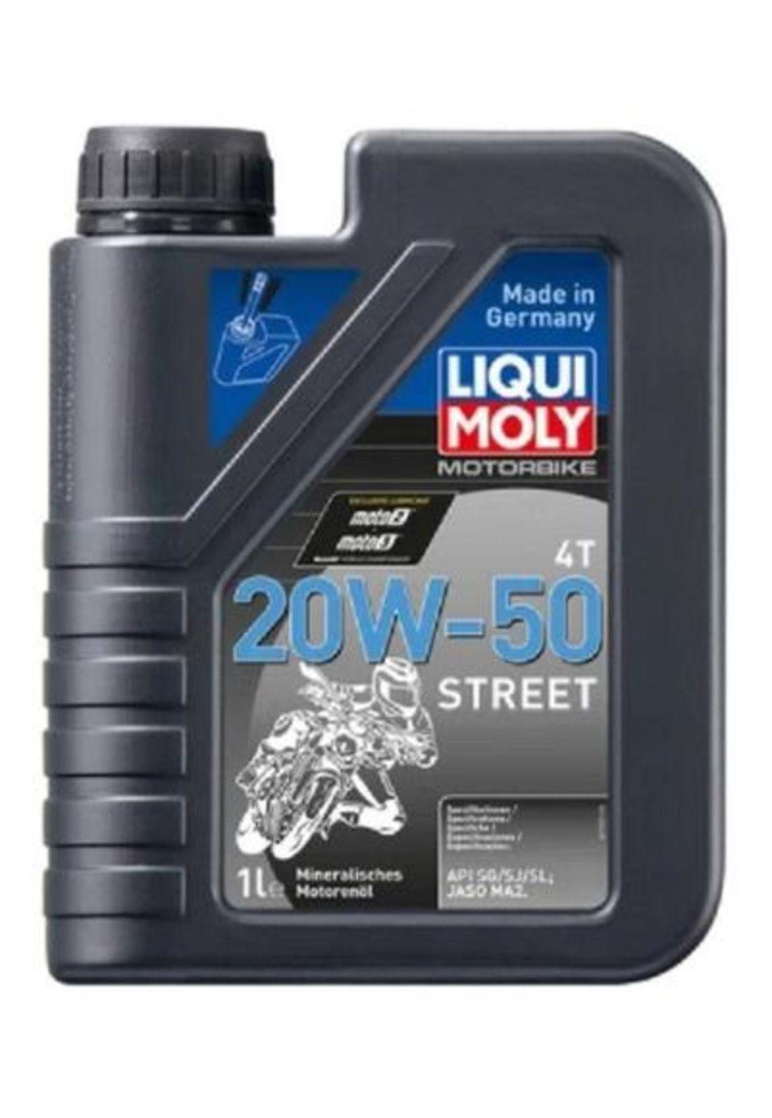 Aceite Liqui Moly Motorbike 4t 20w-50 Street 1 Lt-0