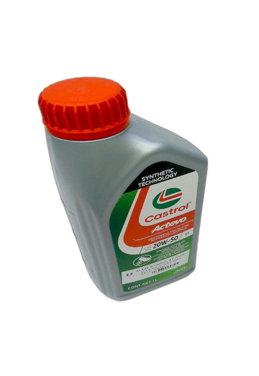 Aceite Sintetico 4T 20w50 U3 Actevo CASTROL-3