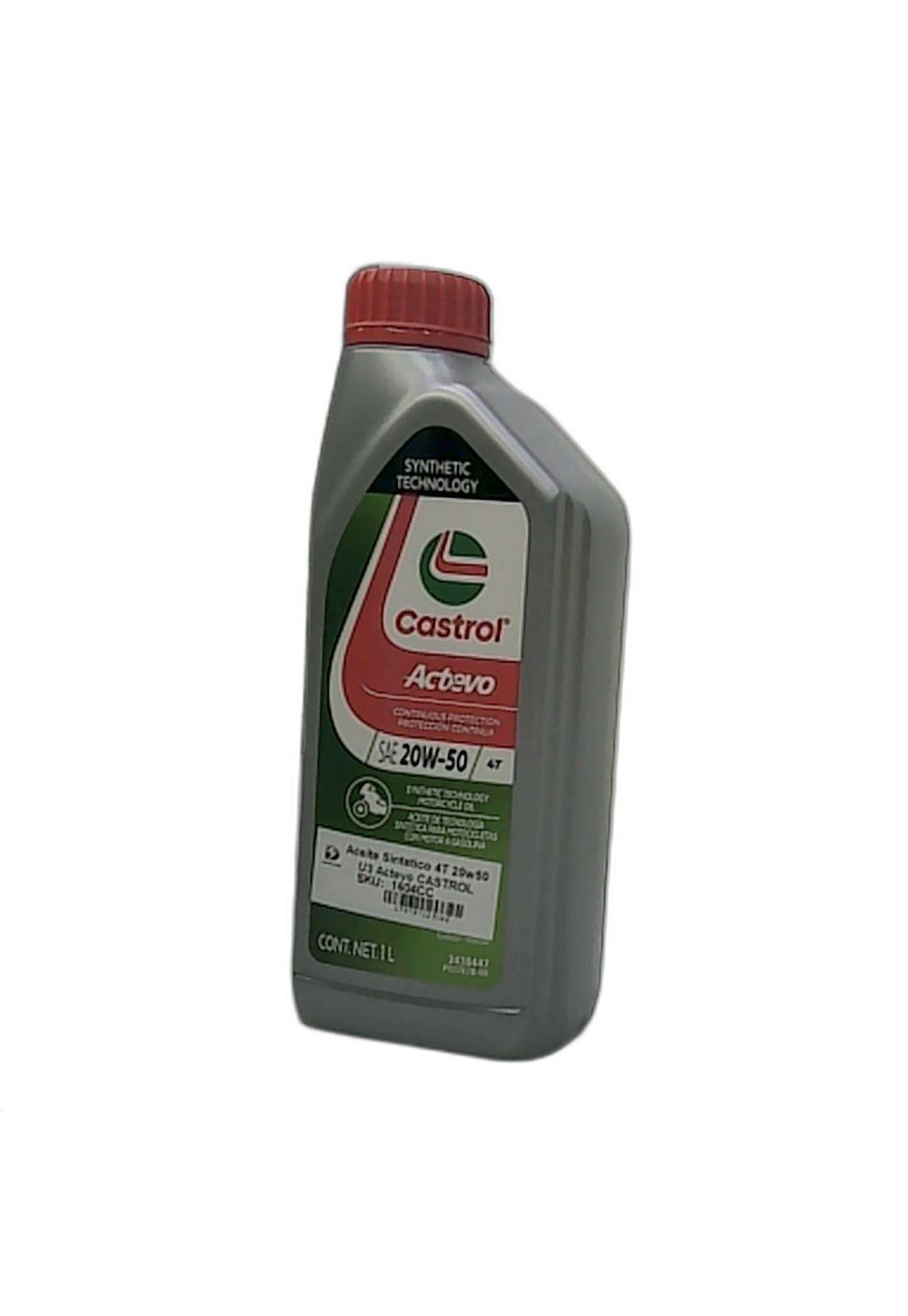 Aceite Sintetico 4T 20w50 U3 Actevo CASTROL-5