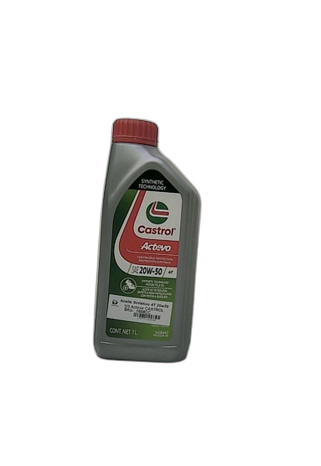 Aceite Sintetico 4T 20w50 U3 Actevo CASTROL-7