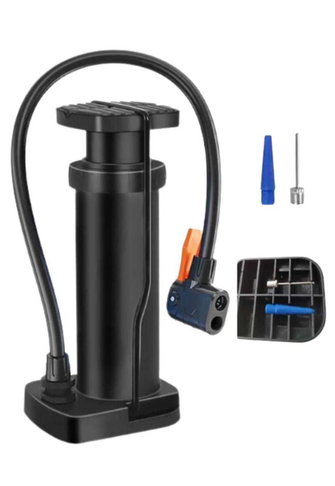 Bombín Inflador De Aire De Pie De Bicicleta + Agua De Inflar-0