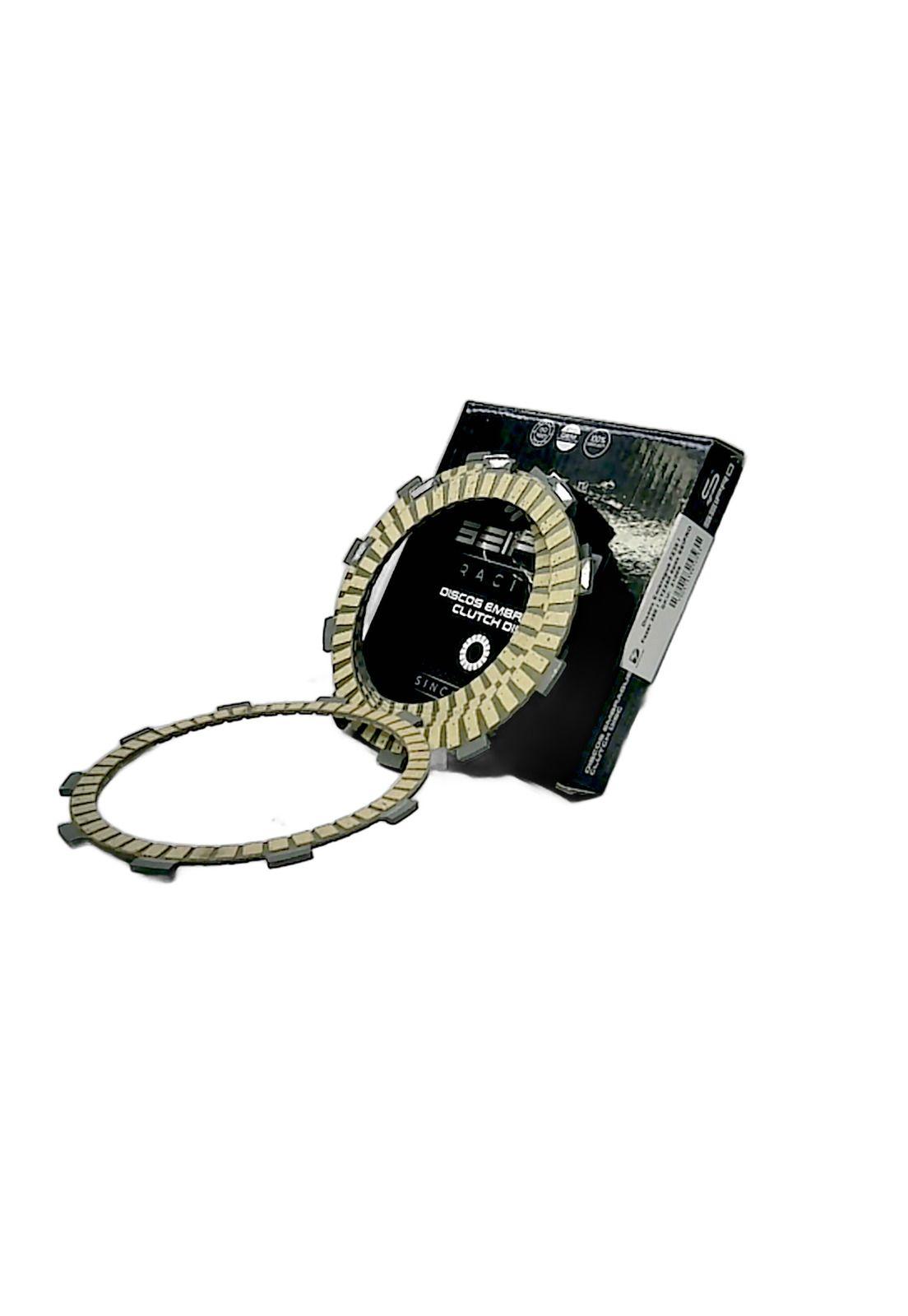 Discos Embrague FZ25 / Fazer 250 / XTZ250 6pcs SEIPRO-3