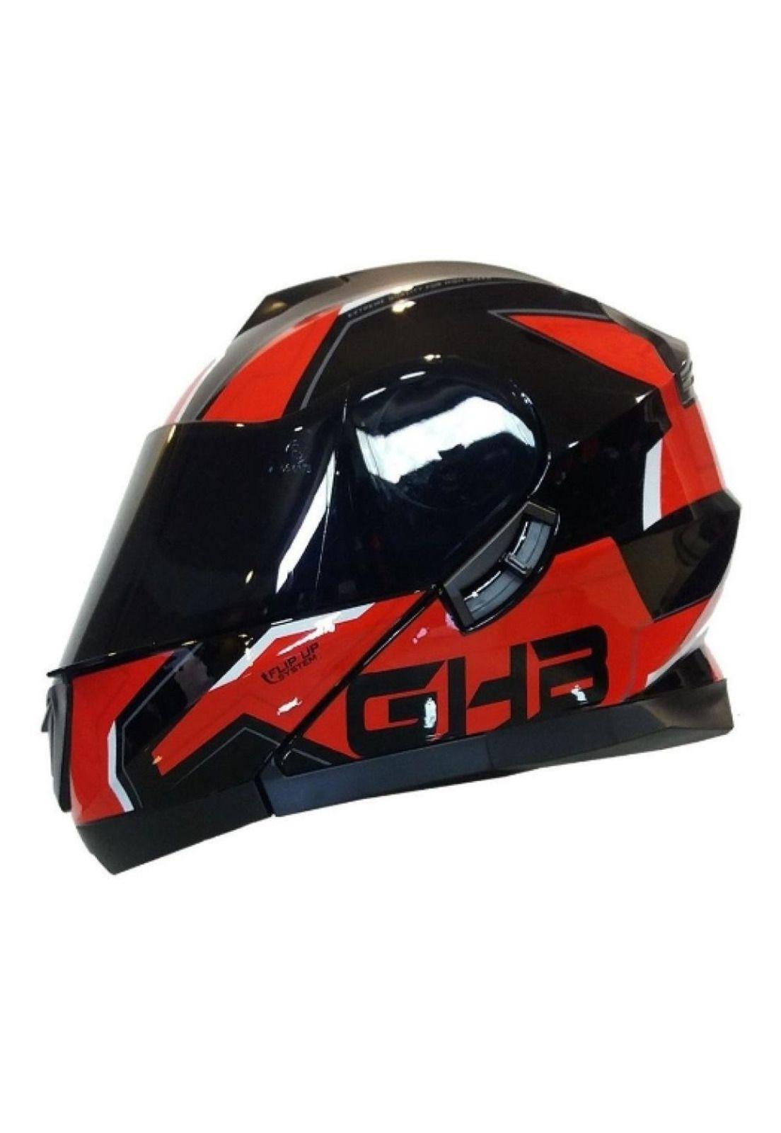 Casco Abatible Ghb 160 Stark Mica Tint. Amarillo Fluor-1