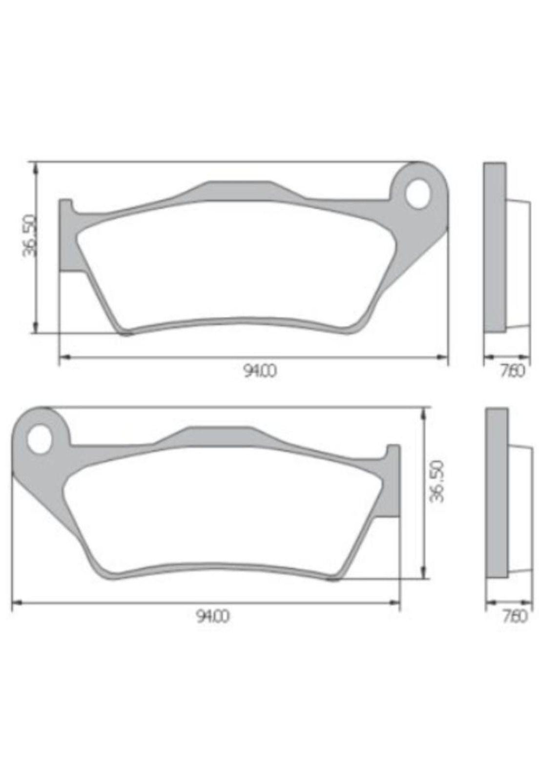 Pastillas de Freno Delantera Honda Tornado Xr 125 / Xr 150 / Xr 190 / Xr250 / Xr300-1