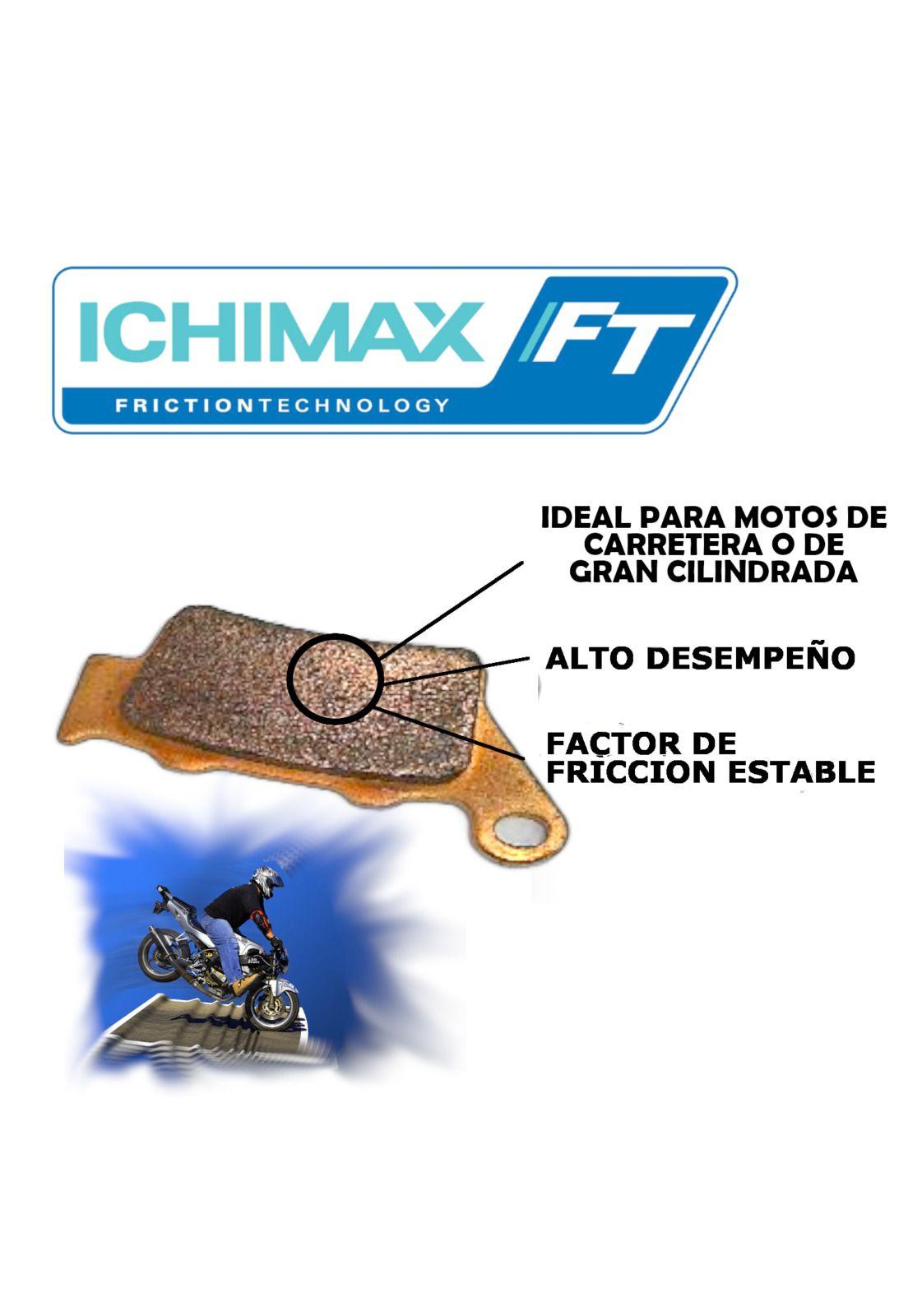 Pastilla Trasera Sinterizada (LMP275) PULSAR NS200 / DUKE 200 / DOMINAR 400 / NK400 ICHIMAX-1
