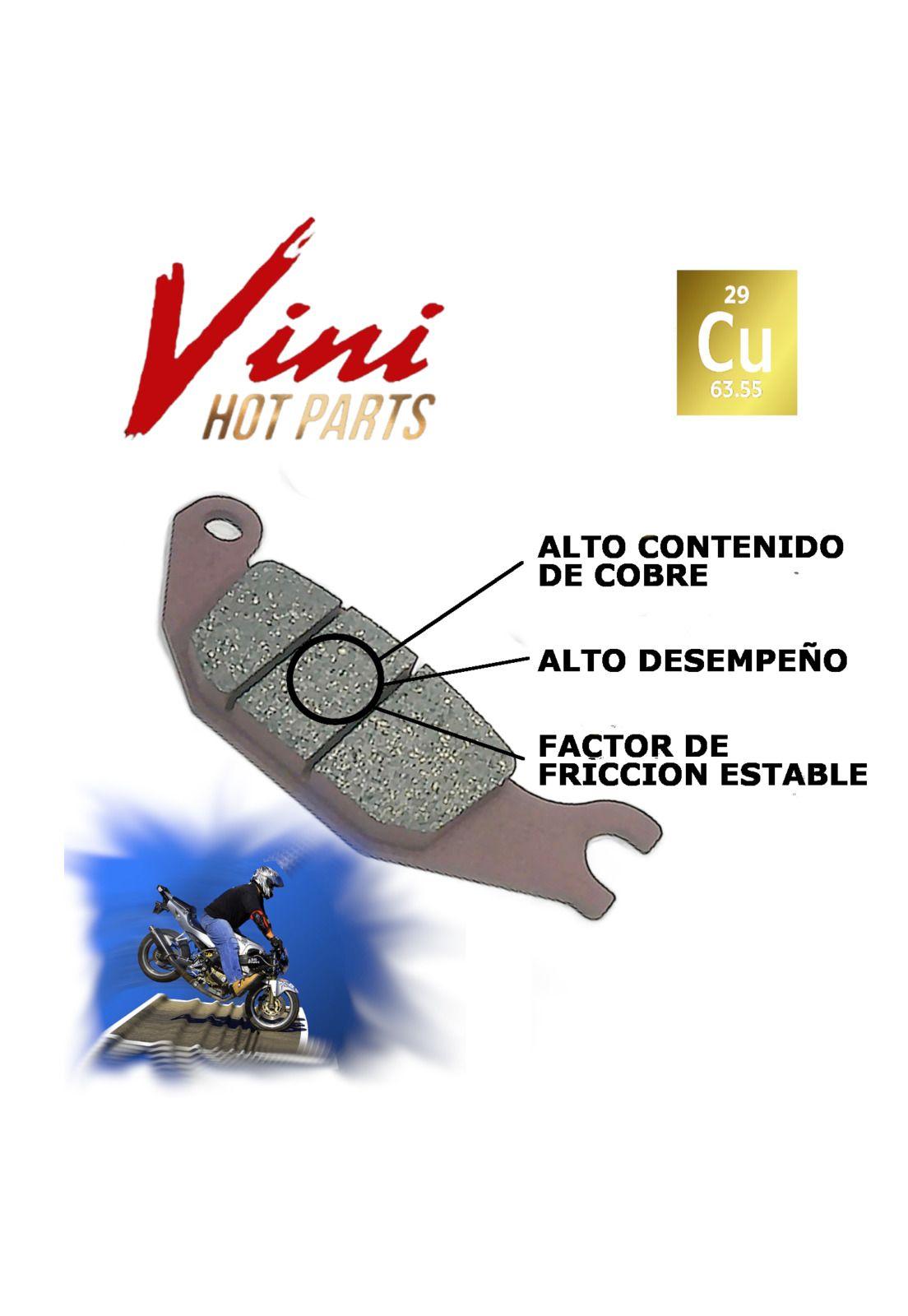 Pastillas traseras (LMP384) R15 V1 V2 VINI-1