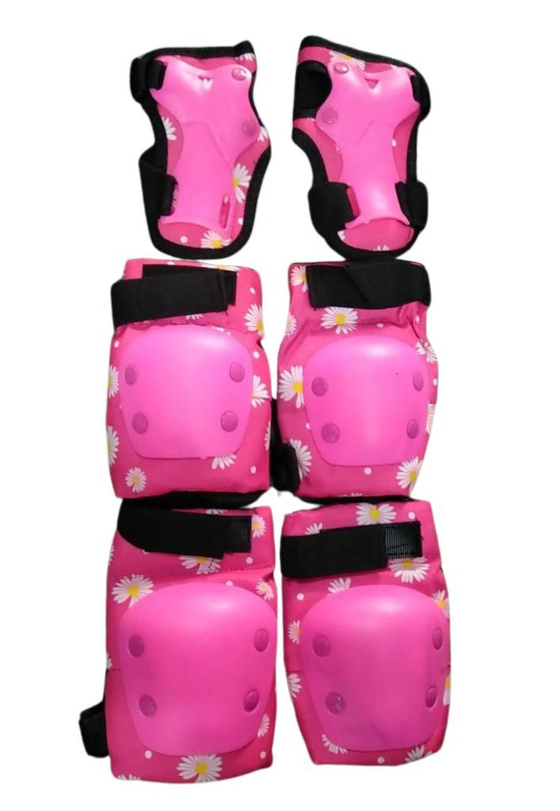 Set Rodilleras, Coderas Y Muñequeras Para Niñas-0