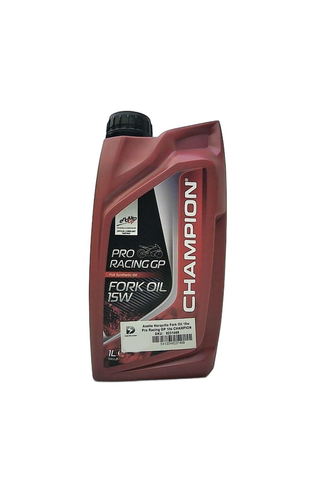Aceite Horquilla Fork Oil 15w Pro Racing GP 1lts CHAMPION-6