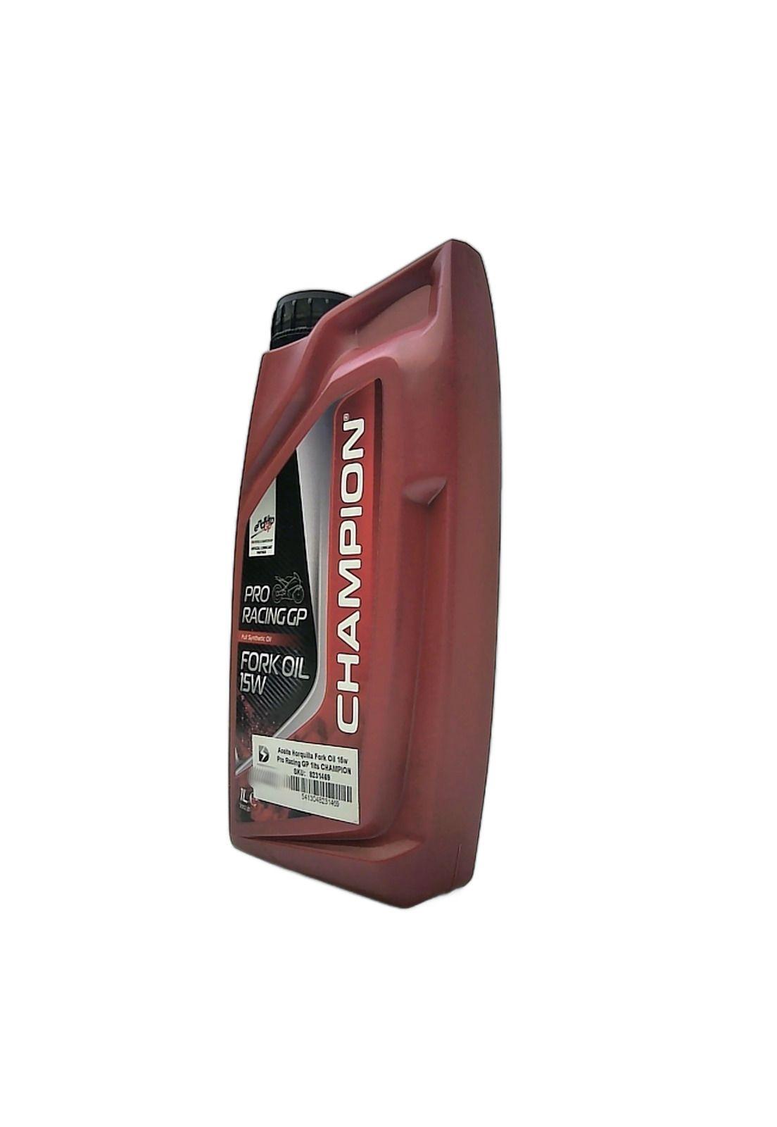 Aceite Horquilla Fork Oil 15w Pro Racing GP 1lts CHAMPION-7