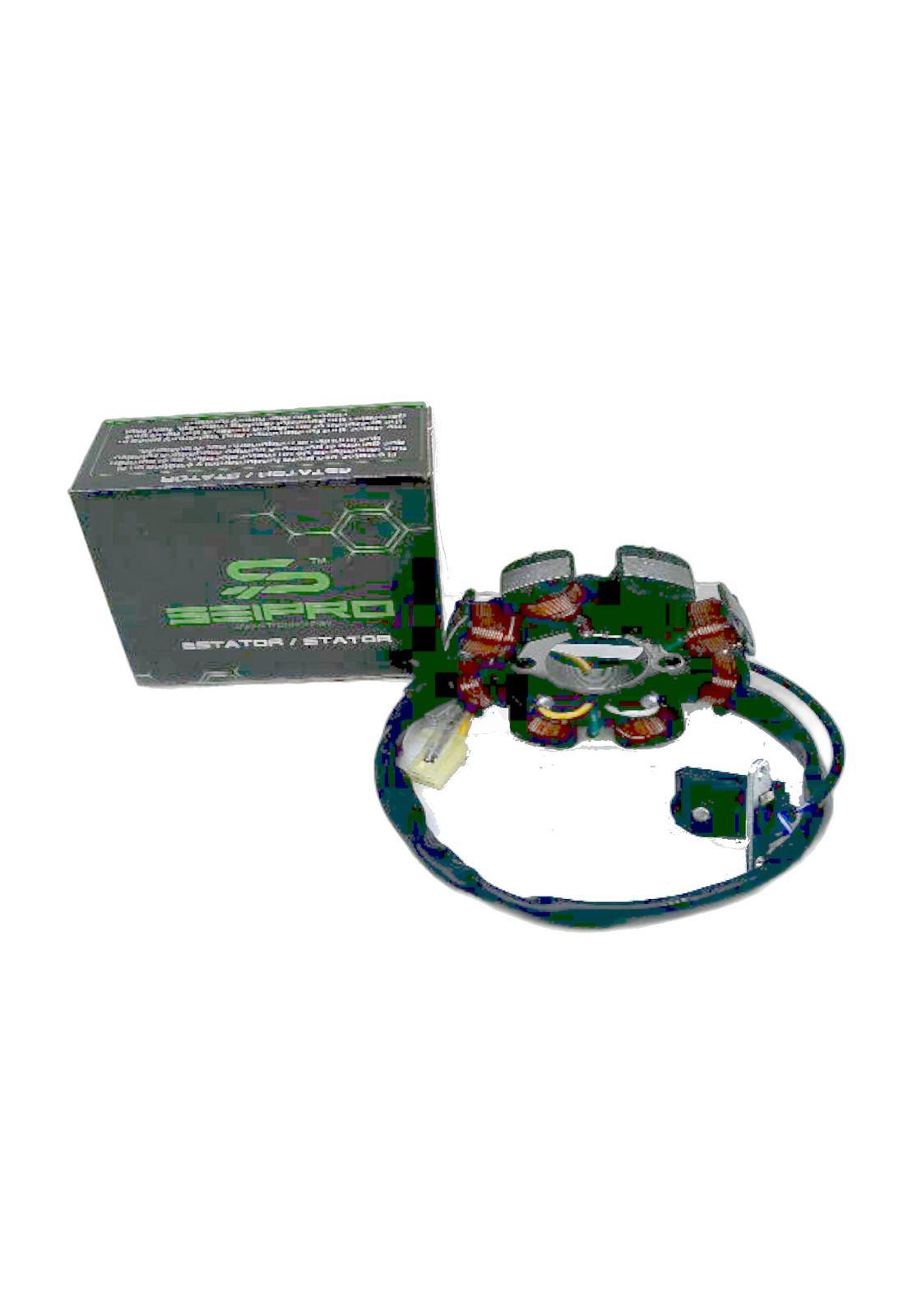 Estator 8 Bobinas 5 Cables Monofasico Scooter GY6 125 150 / Express 100 SEIPRO-2