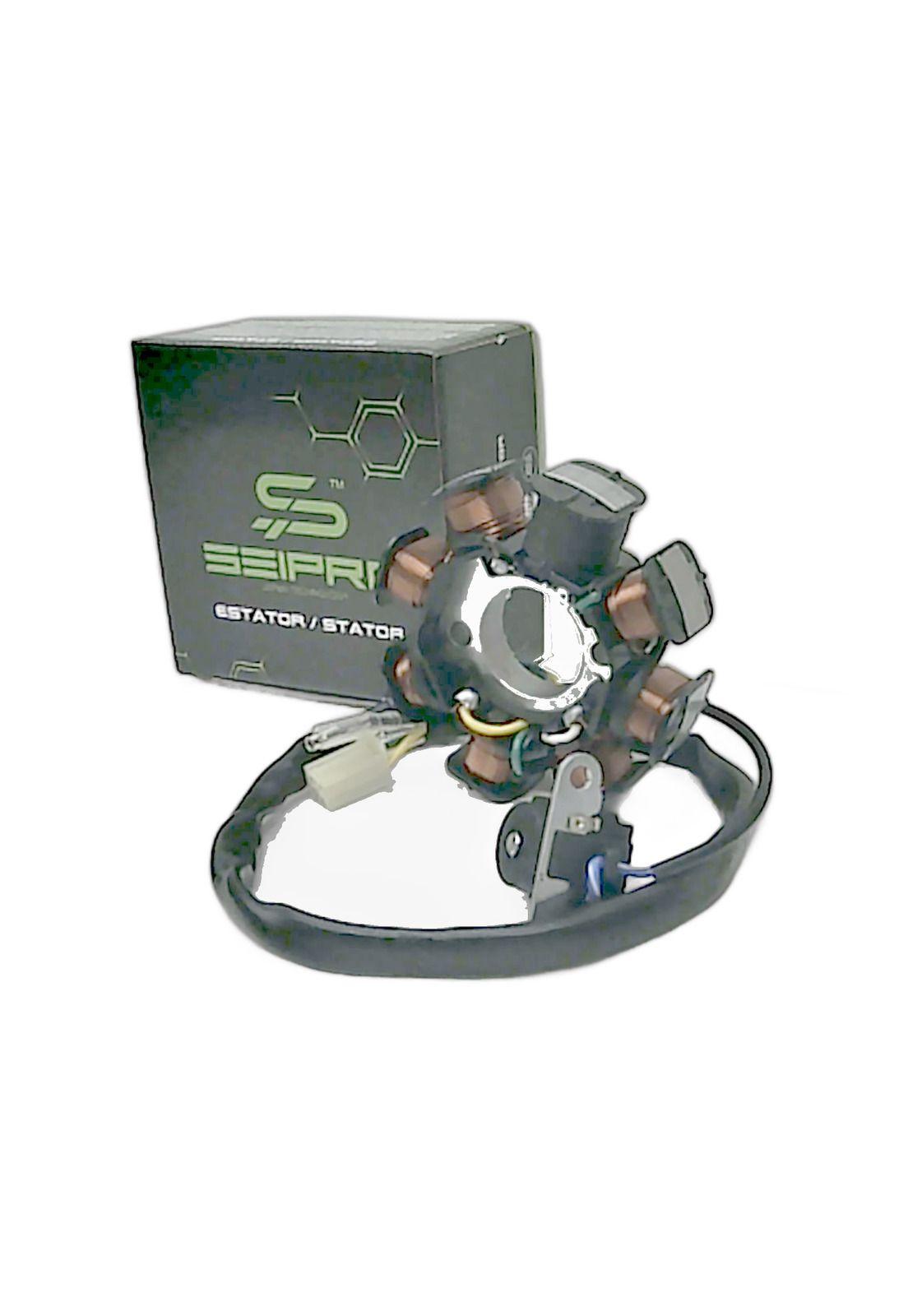 Estator 8 Bobinas 5 Cables Monofasico Scooter GY6 125 150 / Express 100 SEIPRO-8