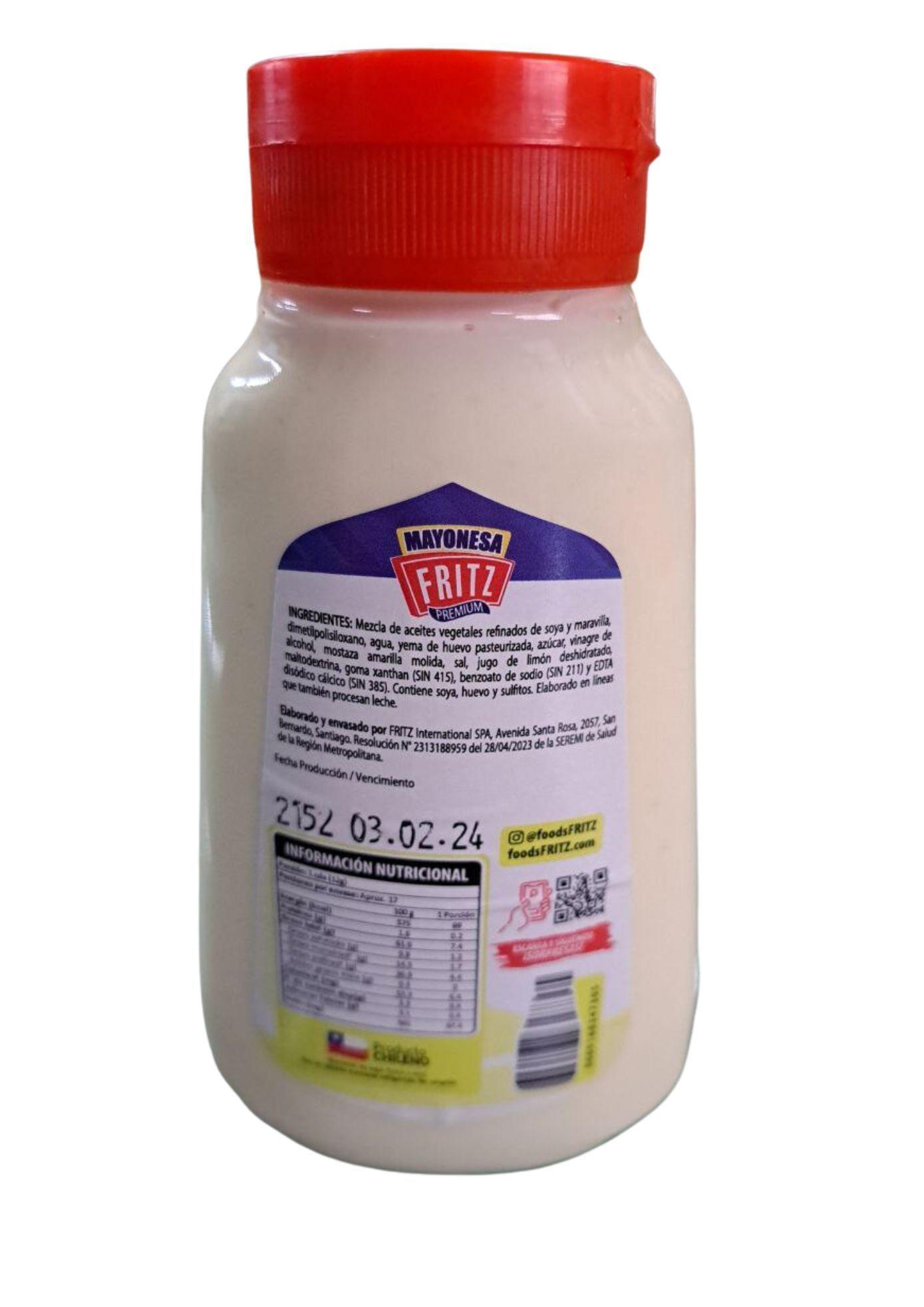 Mayonesa Fritz 200g-3