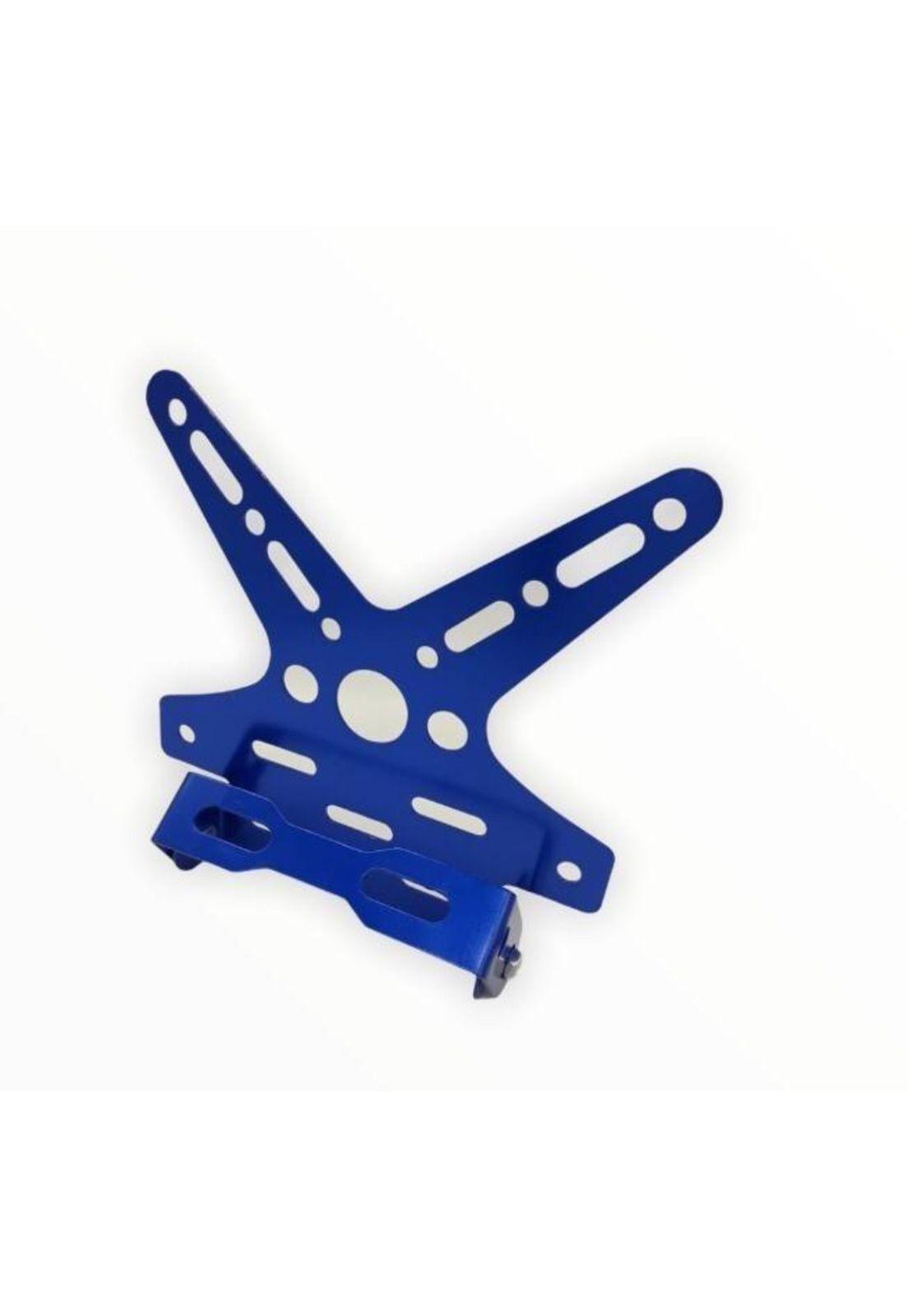 Porta Patente Ajustable Universal Para Moto Azul-3