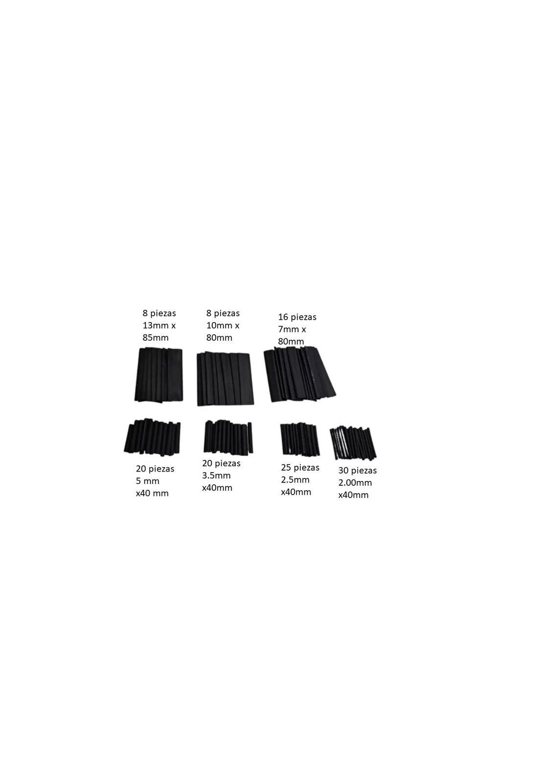 CUBRE CABLE TERMORETRACTIL 125 PCS-1
