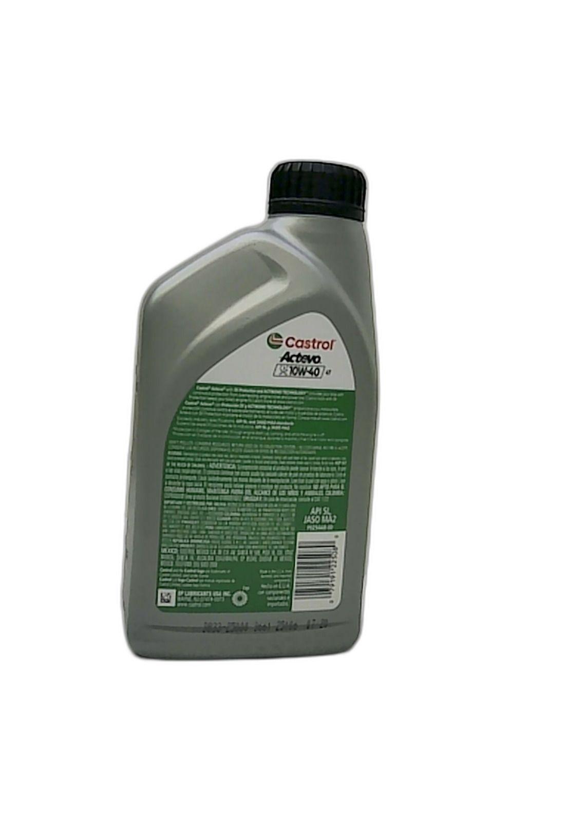 Aceite Sintetico 4T 10w40 U3 Actevo CASTROL-6