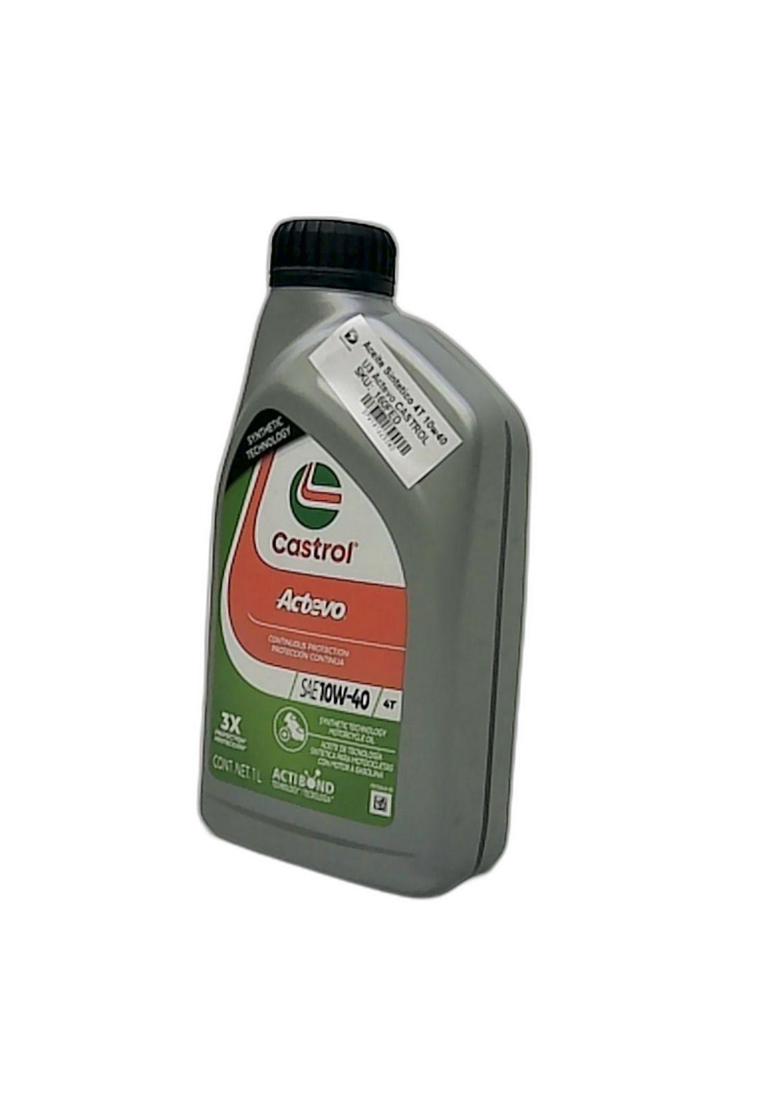 Aceite Sintetico 4T 10w40 U3 Actevo CASTROL-7