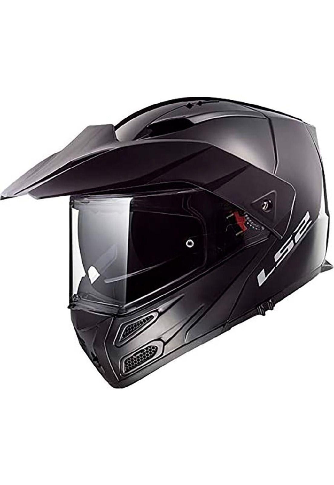 CASCO ABATIBLE LS2 FF324 METRO EVO NEGRO BRILLANTE-0