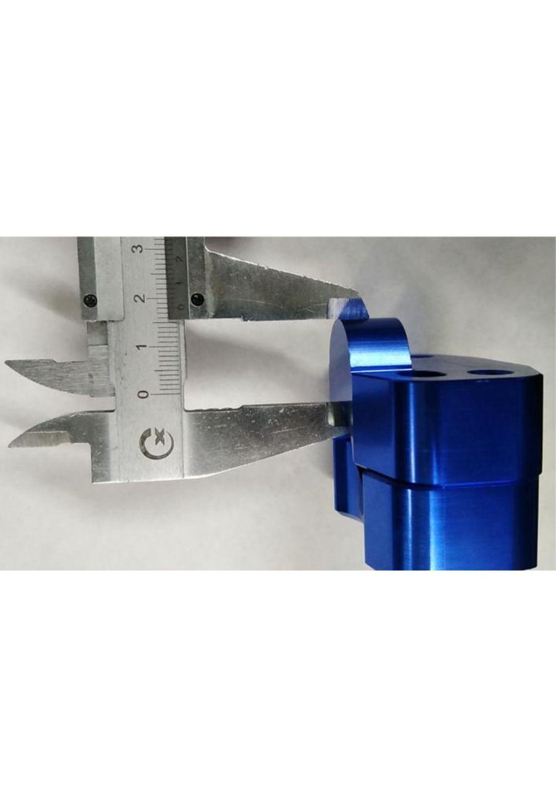 Alza Manubrio Rizoma. 22mm A 22mm. Azul-5