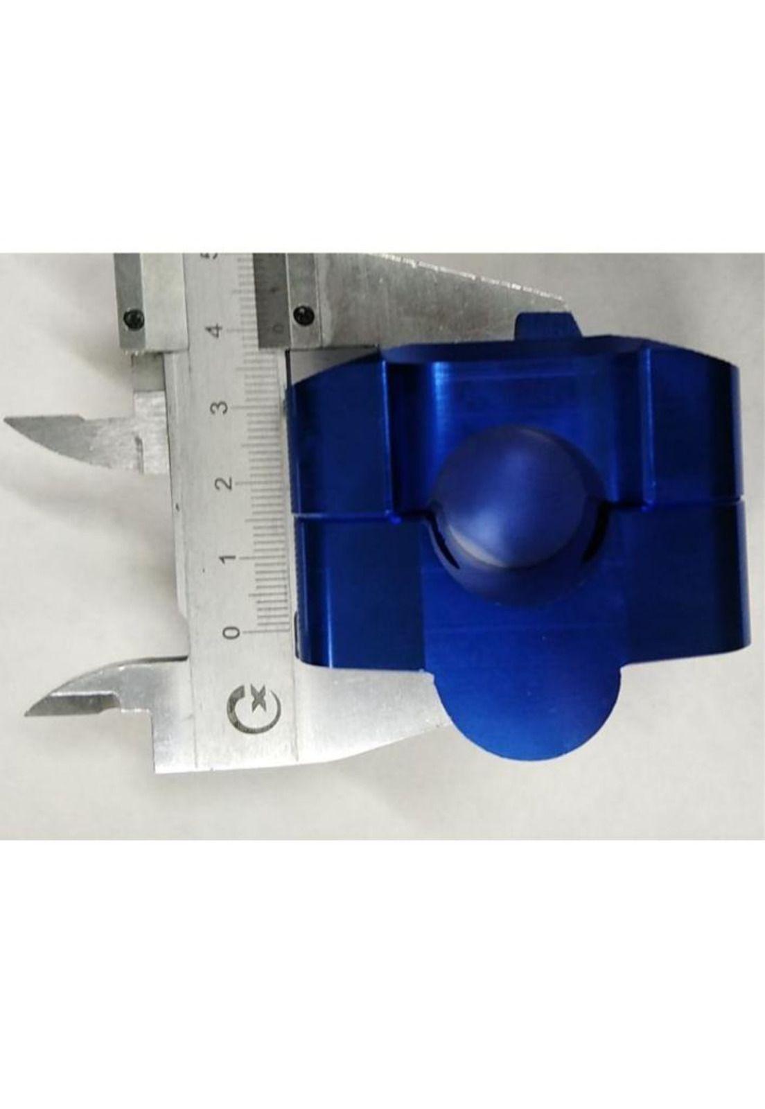 Alza Manubrio Rizoma. 22mm A 22mm. Azul-9