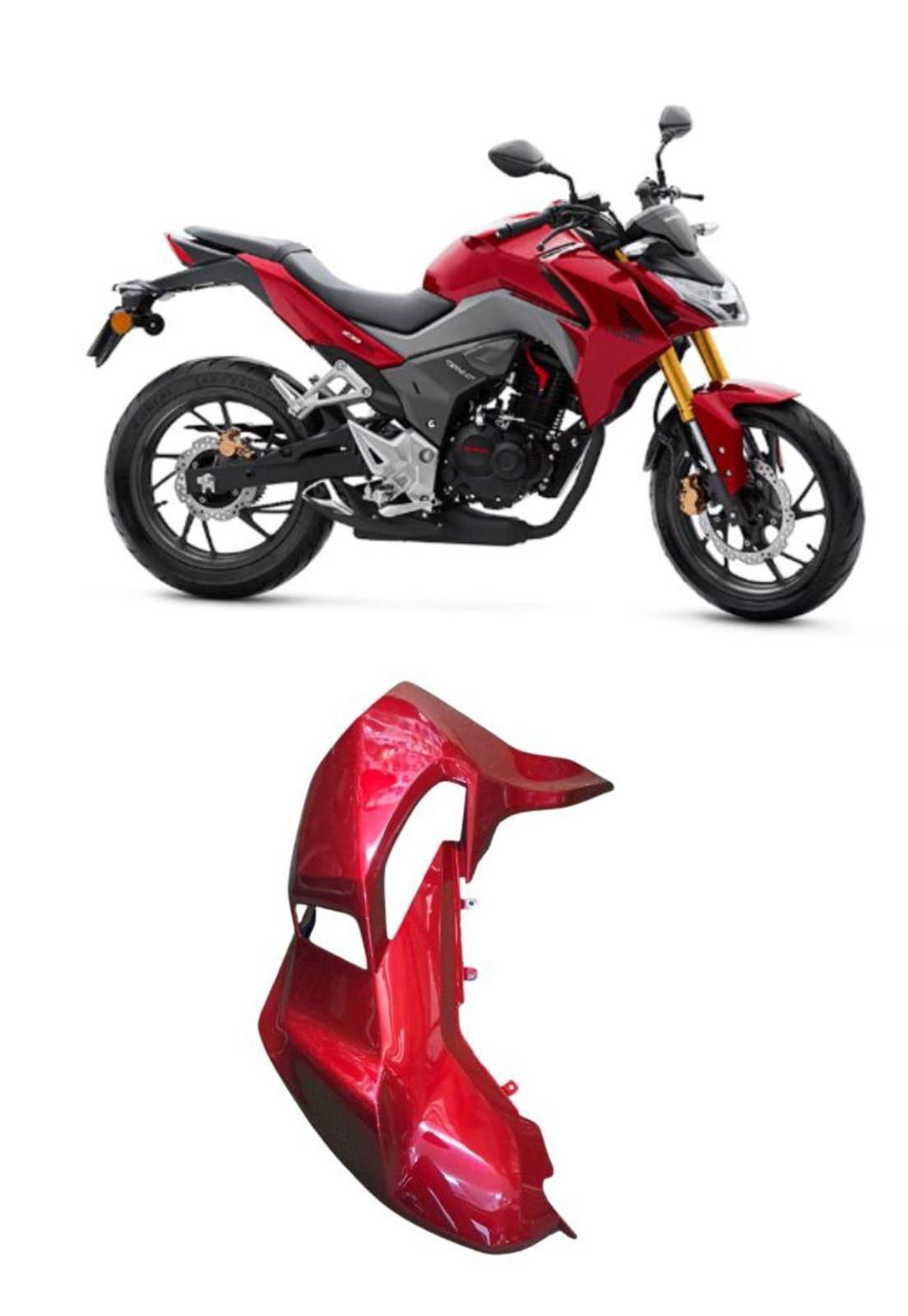 Tapa Estanque Cb190 Lado Derecho Rojo-5