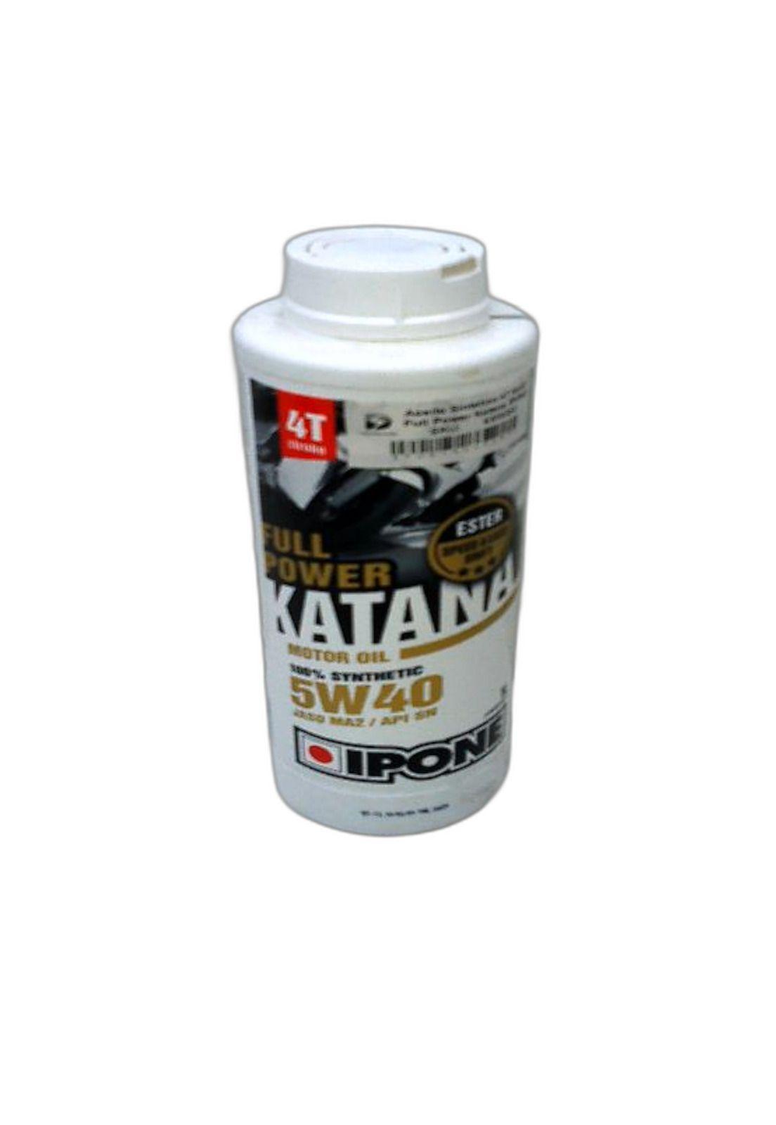 Aceite Sintetico 4T 5w40 Full Power Katana IPONE-2