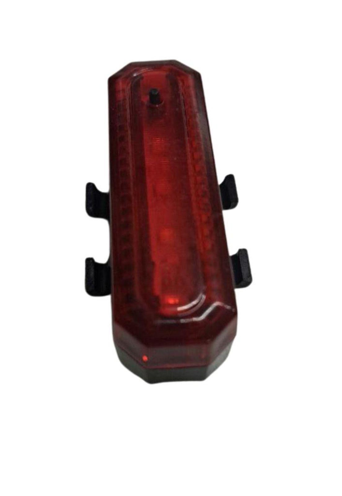 Luz Led Recargable Usb de Bicicleta Trasera-2