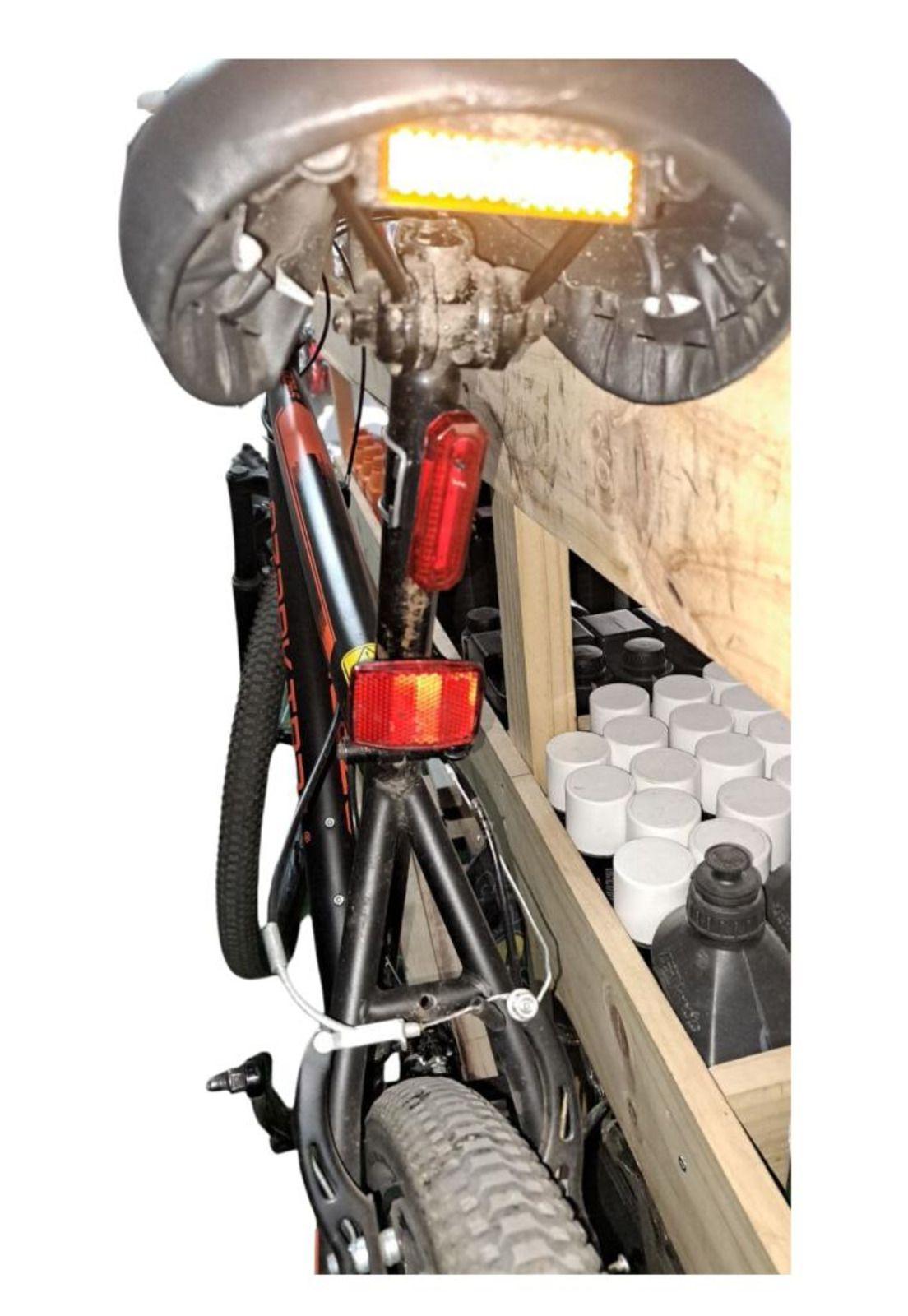 Luz Led Recargable Usb de Bicicleta Trasera-6