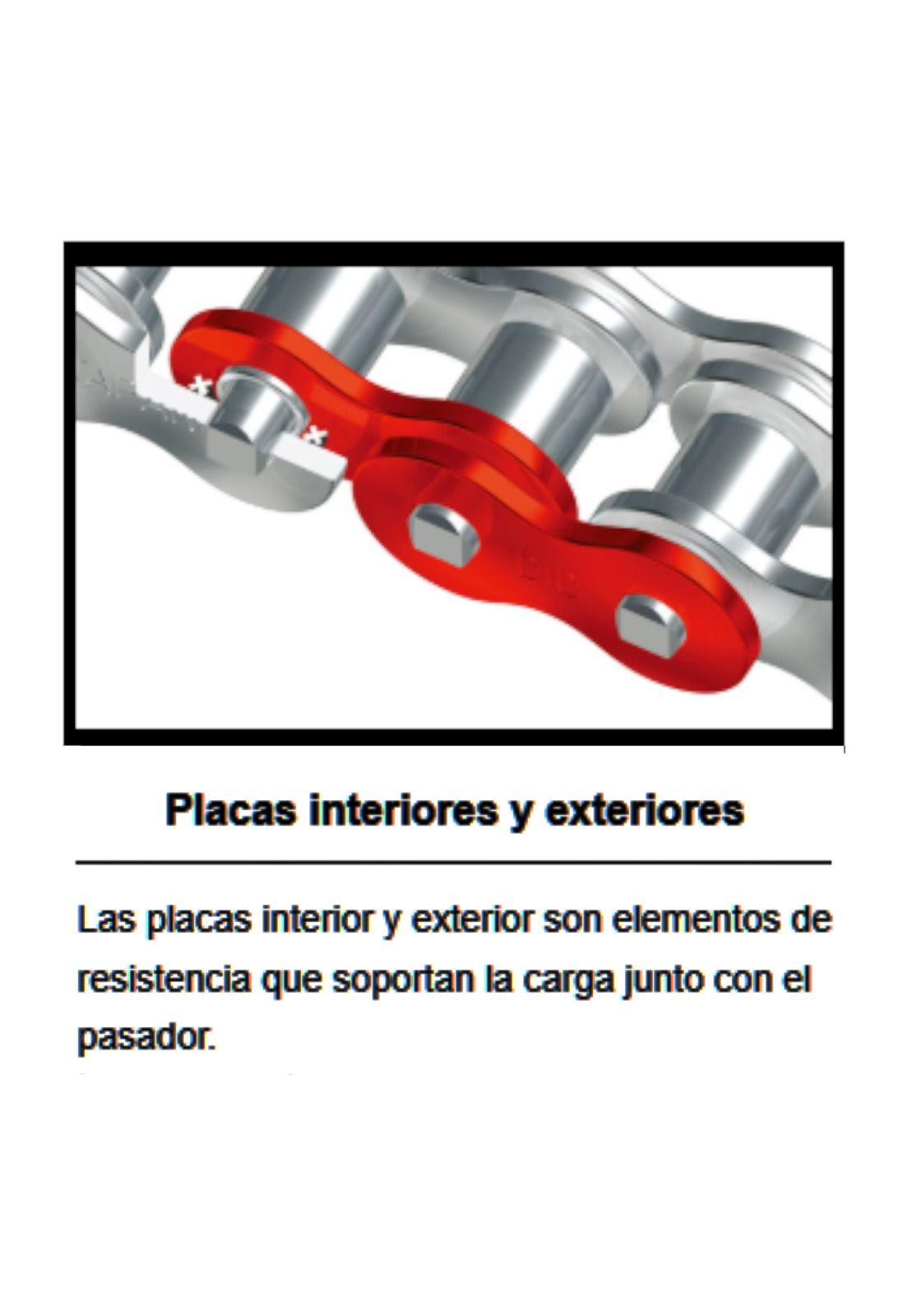 Cadena Transmision 520H X 120L VO C/O´ring DID-9
