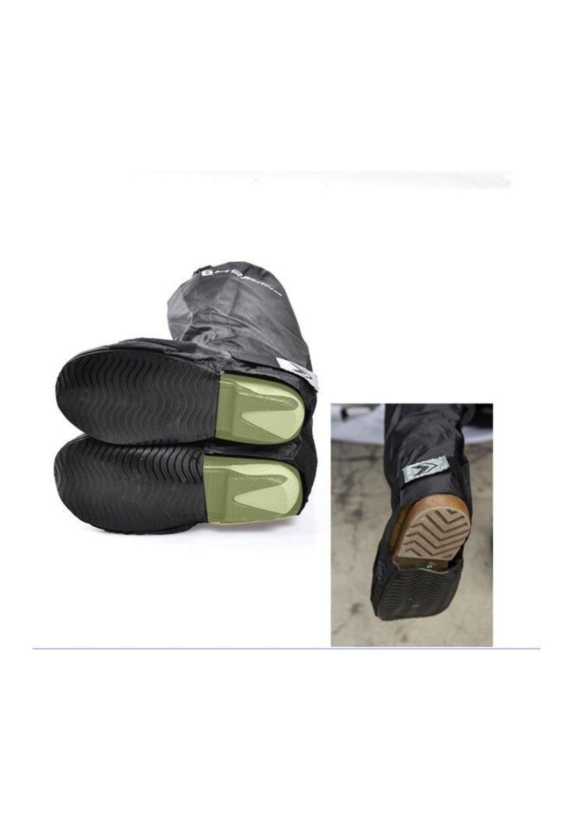 Cubre Zapato Lluvia Impermeable Moto C/ Protector Calzado-3